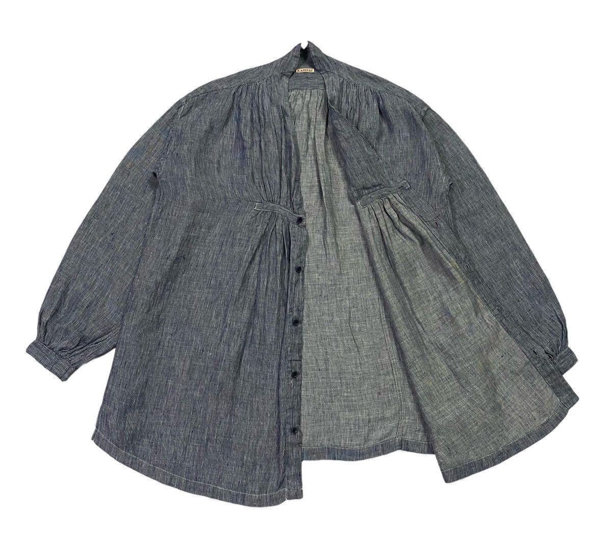 Kapital Kapital Linen Blouse Button Ups Size S / US 4 / IT 40 - 21 Thumbnail