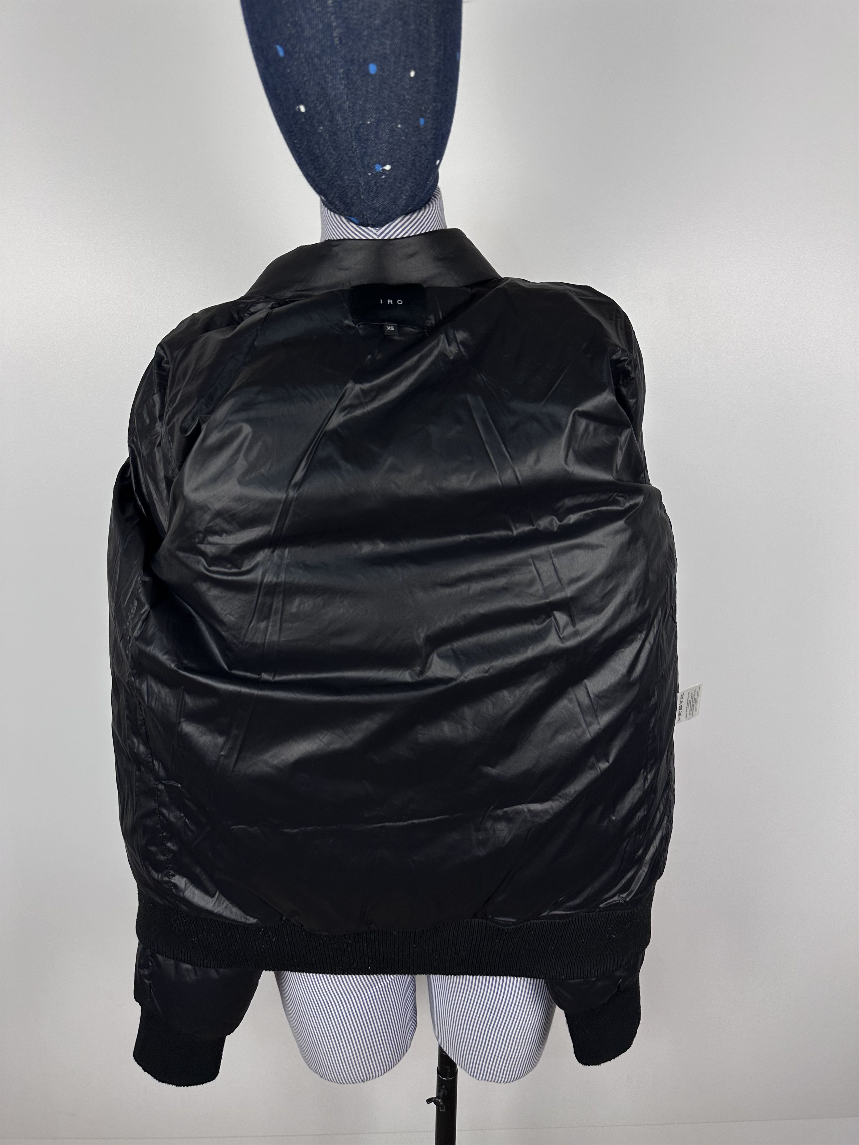 Iro IRO Womens Down Puffer Jacket Black Size XS Size XS / US 0-2 / IT 36-38 - 10 Thumbnail