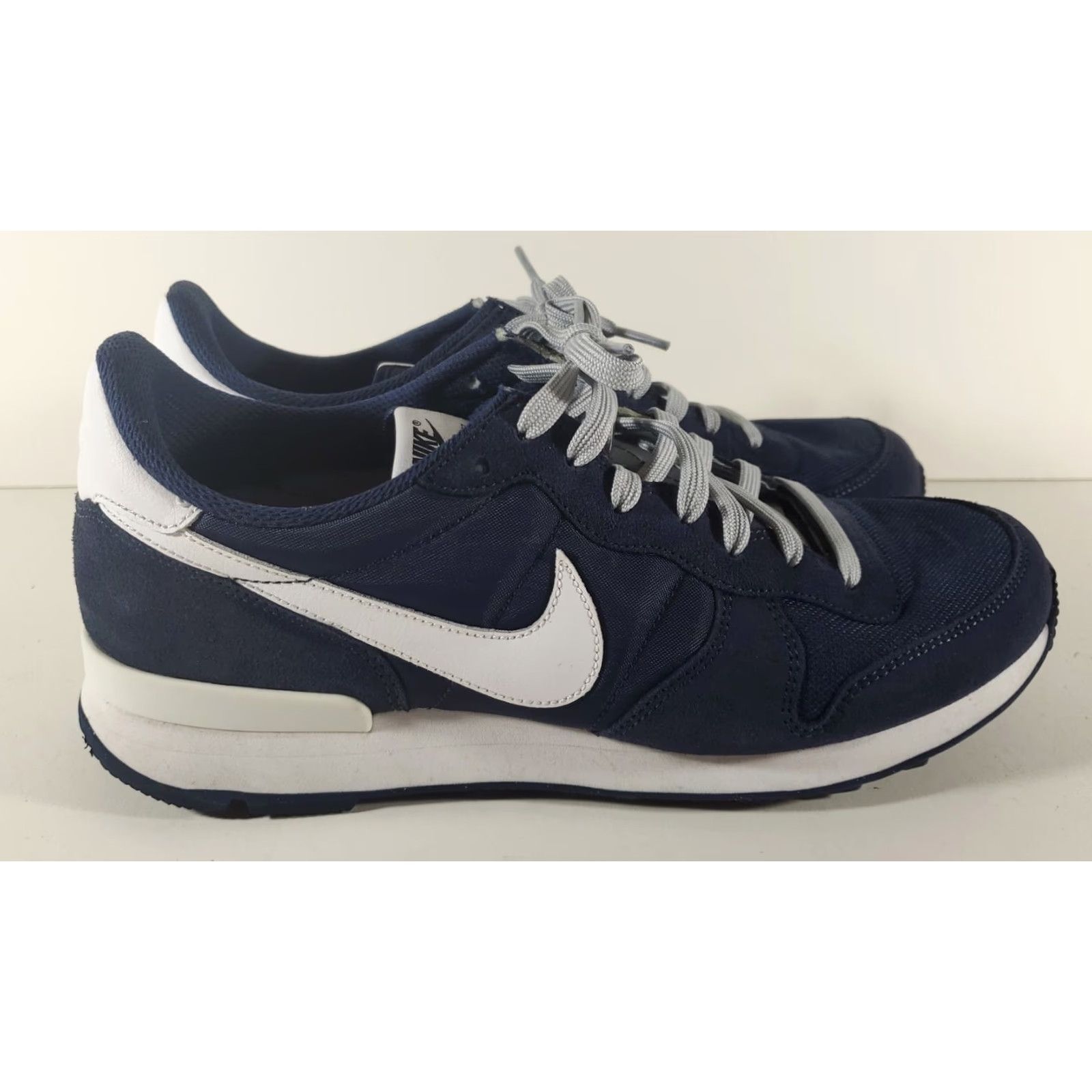 Nike Nike Internationlist Custom Sneakers Blue White CW7635-991 Mens 10 Blue Nike Sneakers Mens 10 Athletic Shoes with Box Size US 10 / EU 43 - 4 Thumbnail