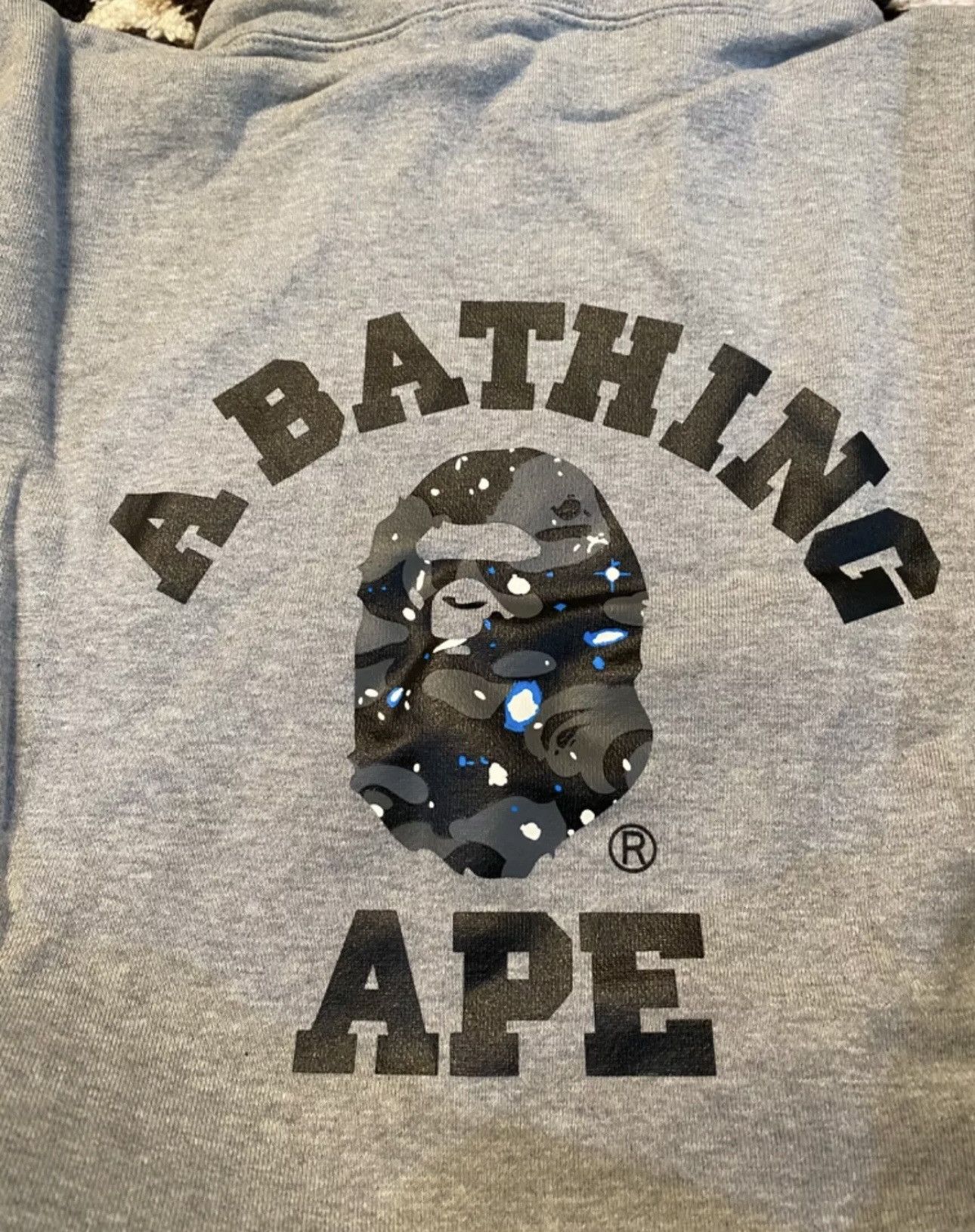 Bape A Bathing Ape Gray Hoodie Size M Size US M / EU 48-50 / 2 - 4 Thumbnail