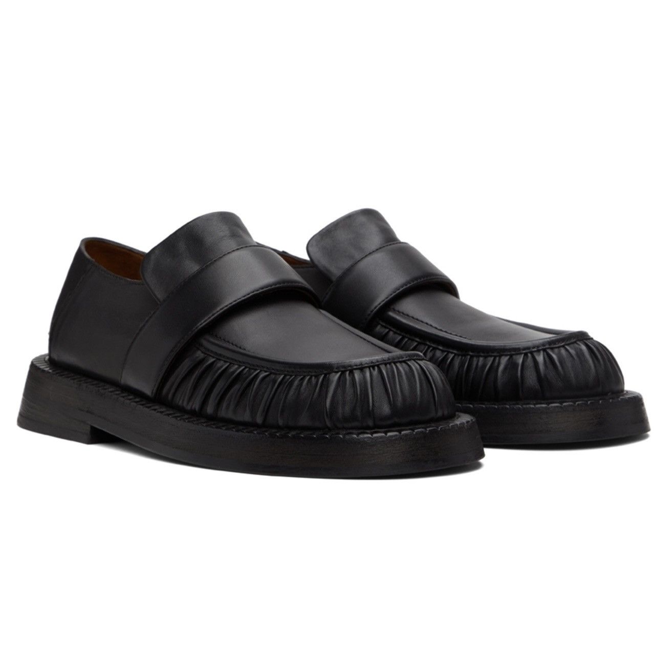 Marsell Calfskin Leather Loafer by Marsell Size US 10.5 / EU 43-44 - 5 Thumbnail