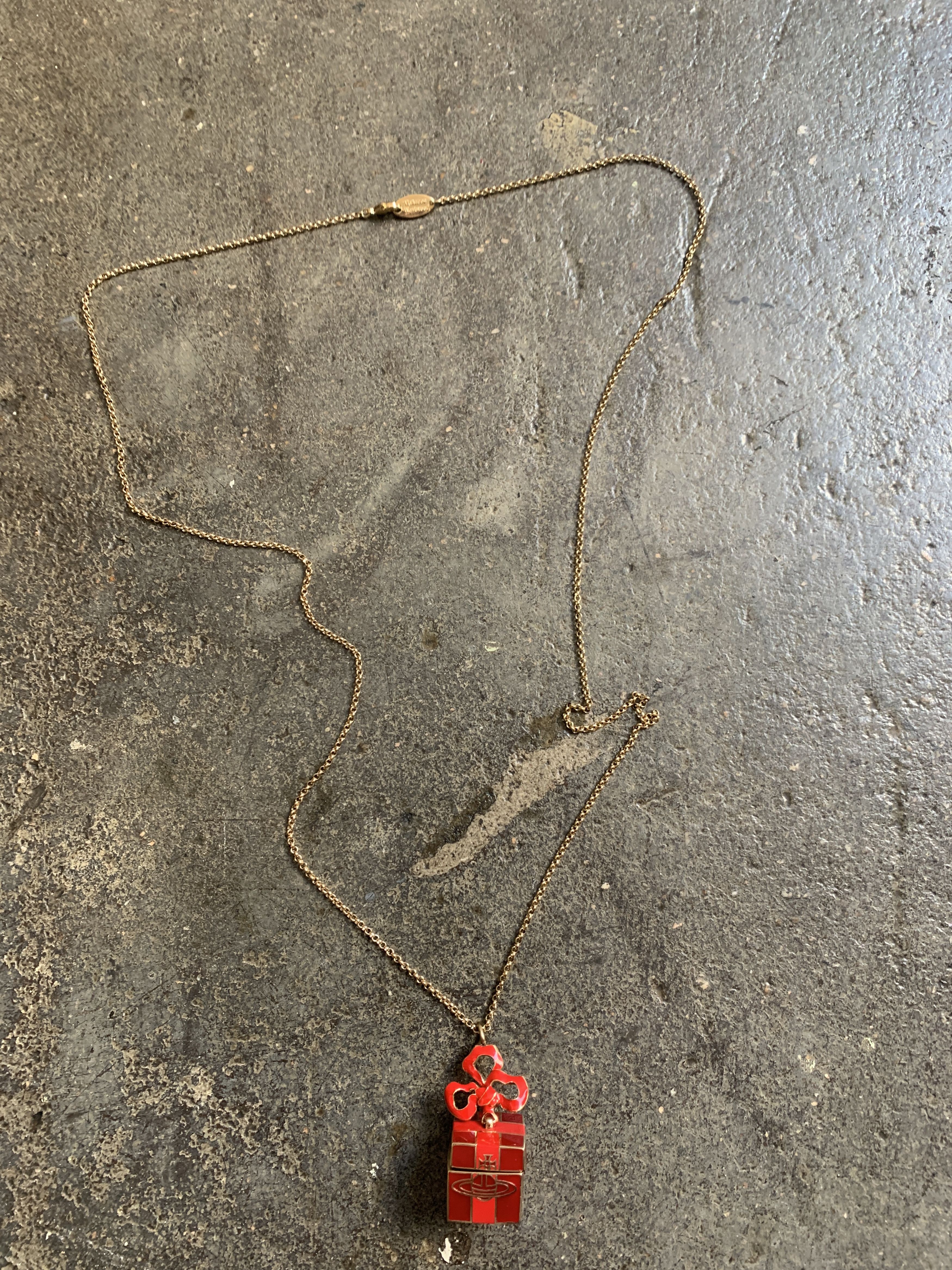 Vivienne Westwood 2013 (?) Christmas Hidden Opening Box Necklace Size ONE SIZE - 3 Thumbnail