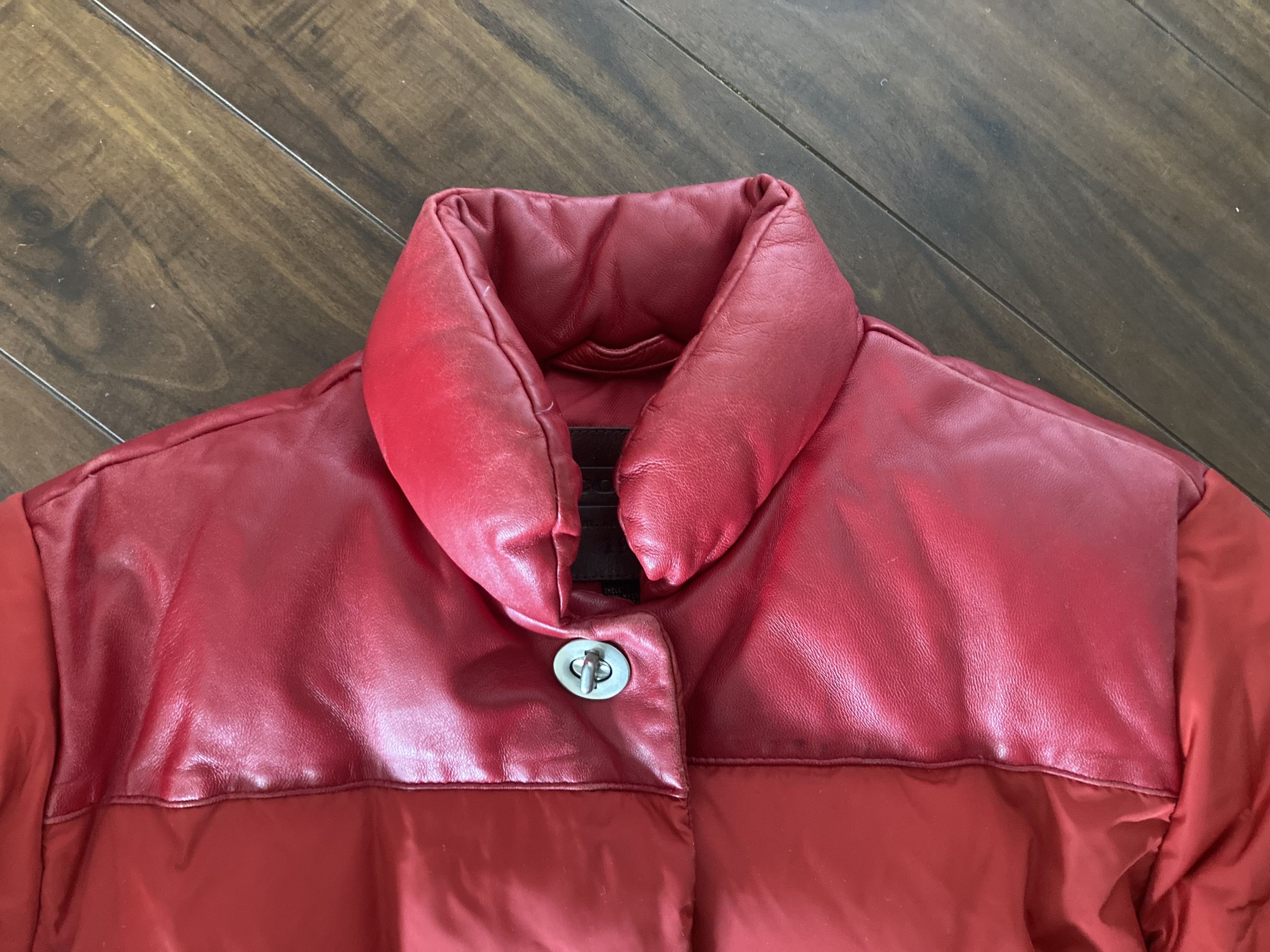 Coach Red Coach Puffer Jacket Size XS / US 0-2 / IT 36-38 - 2 Thumbnail