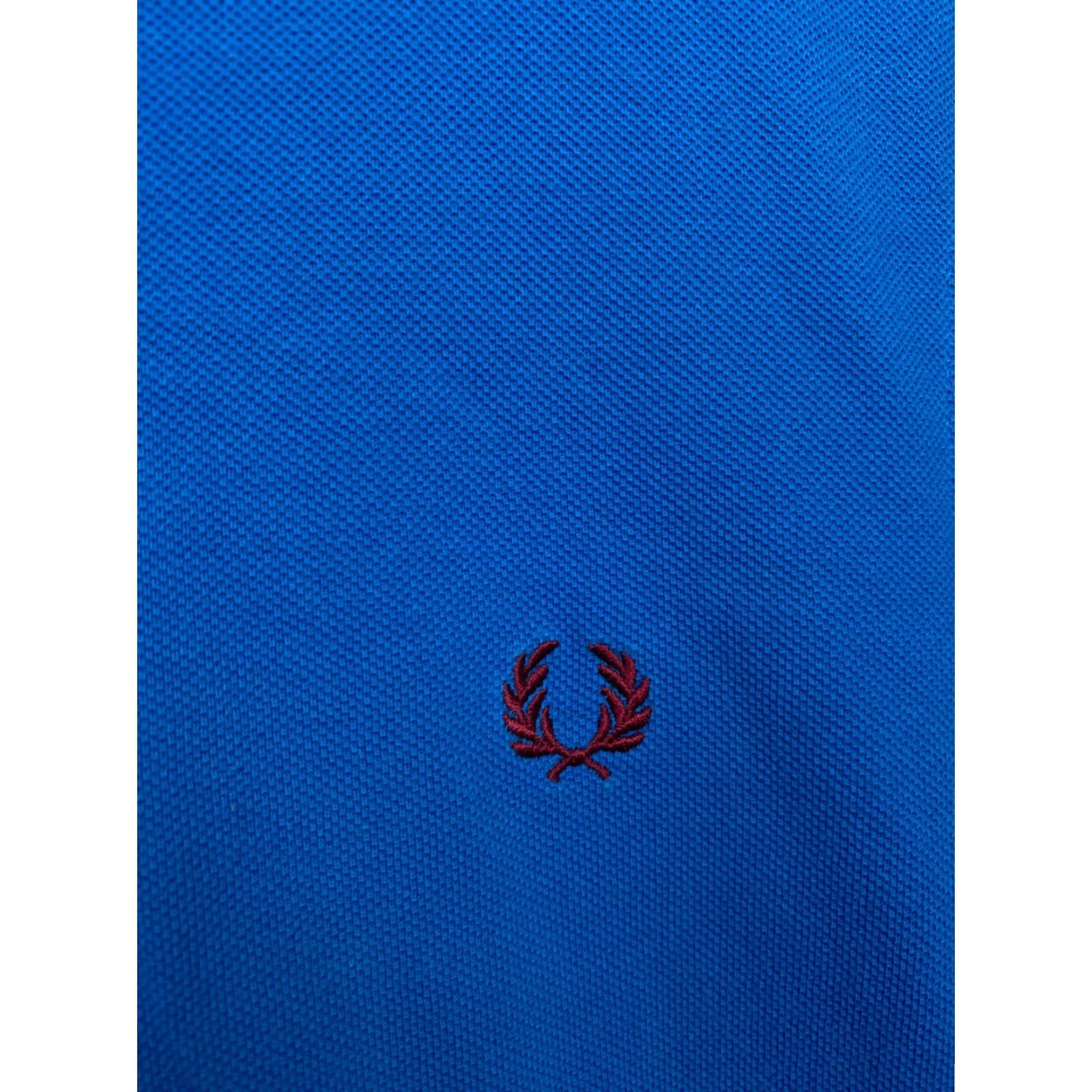 Fred Perry Fred Perry Mens Polo Shirt XL Shirt Mens Size XL Blue Cotton Slim Vintage No Size US XL / EU 56 / 4 - 3 Thumbnail