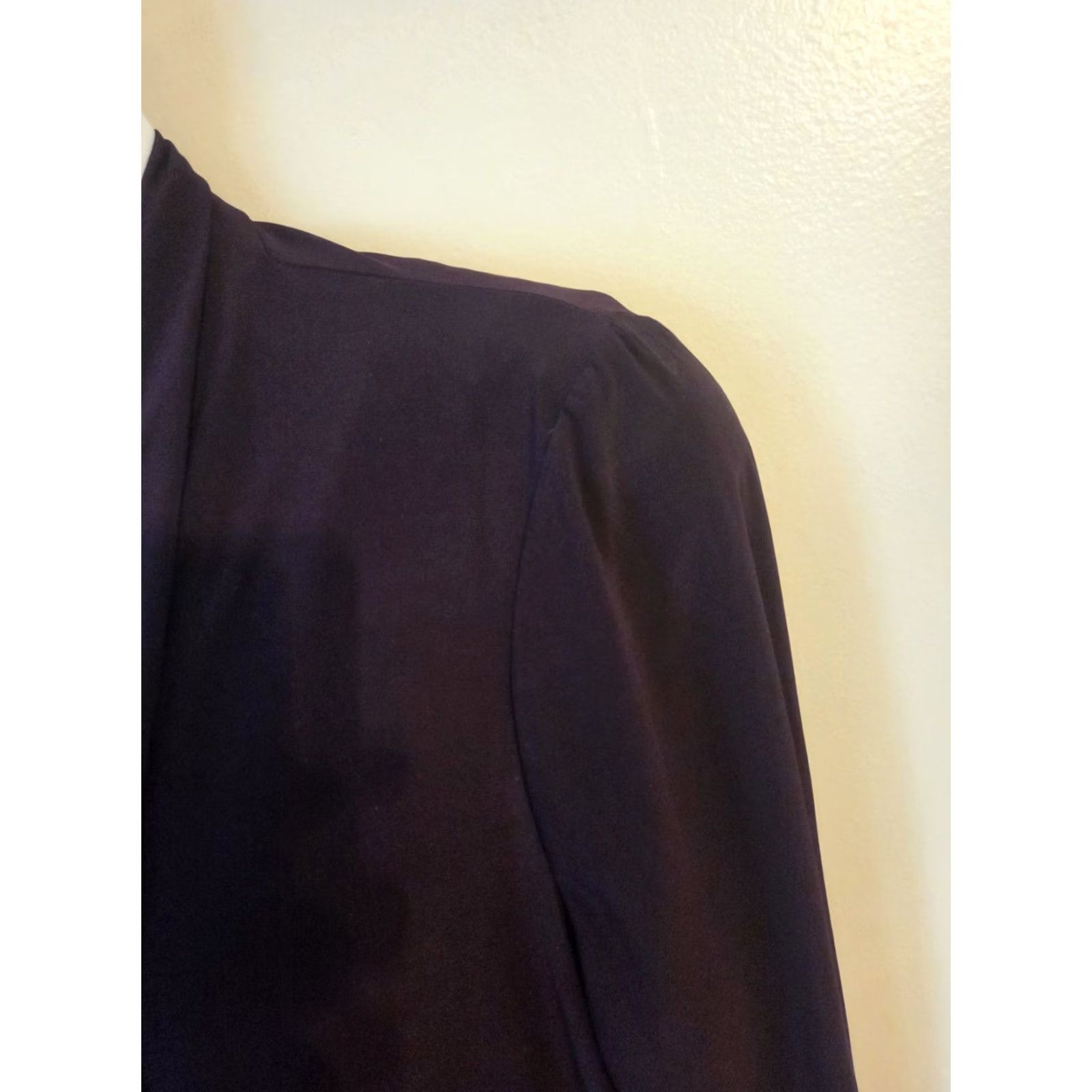 Vintage Catherines Purple 2 Pc Jacket Midi Dress Flame Stitch Boho 2X Plus Outfit Set Jacket Dress Purple 2X Plus Womens Boho Outfit Set Size XXL / US 16-18 / IT 52-54 - 2 Thumbnail