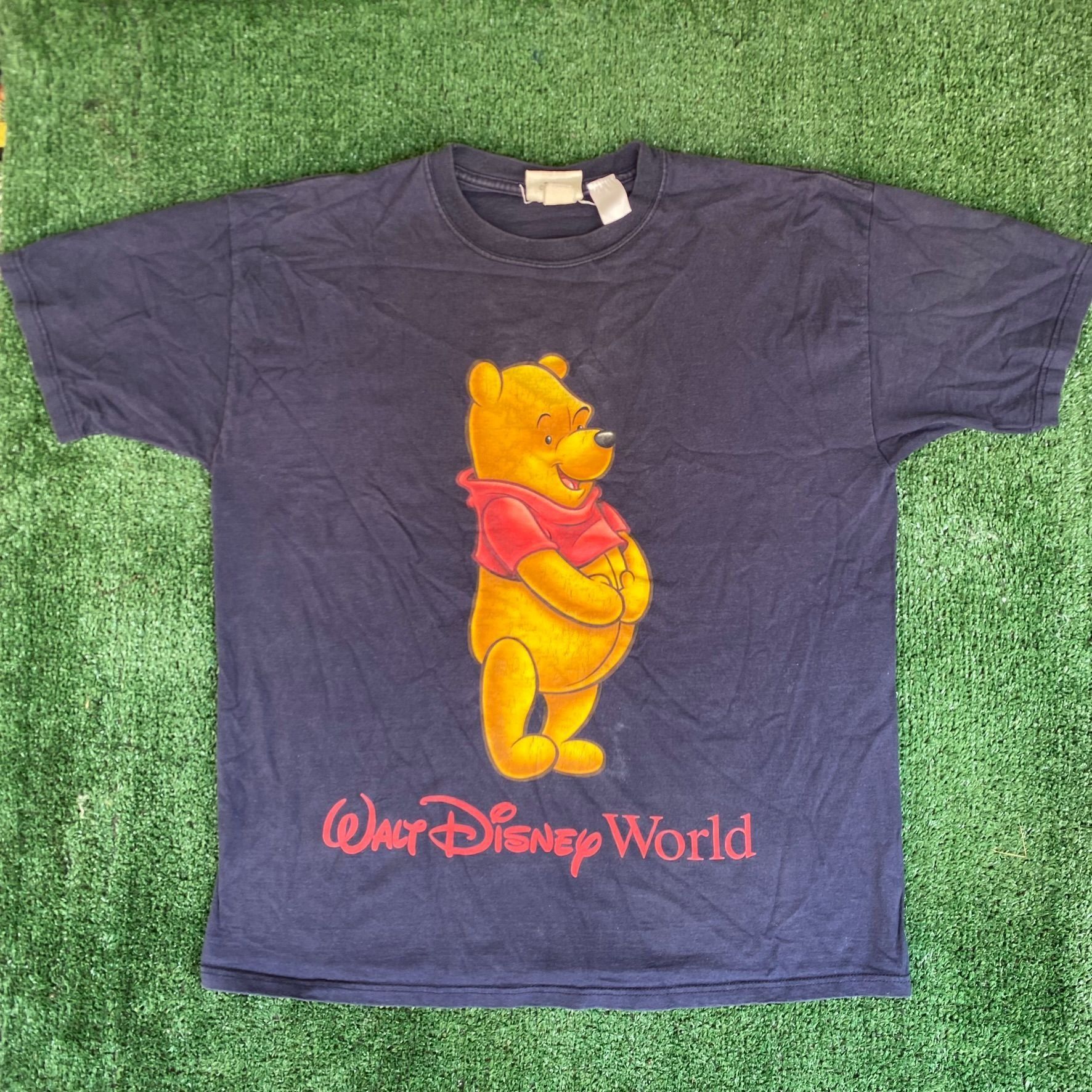 Disney Vintage Y2K Winnie the Pooh Shirt Disney World Cartoon Tee Size US L / EU 52-54 / 3 - 1 Thumbnail