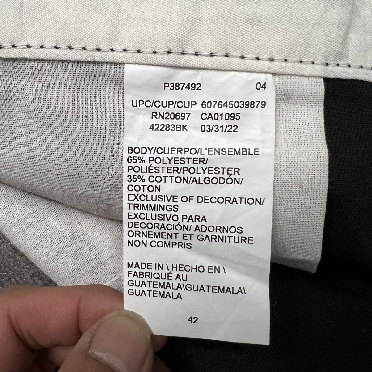 Endless Endless Work Shorts Less Black White Size US 42 / EU 58 - 4 Thumbnail