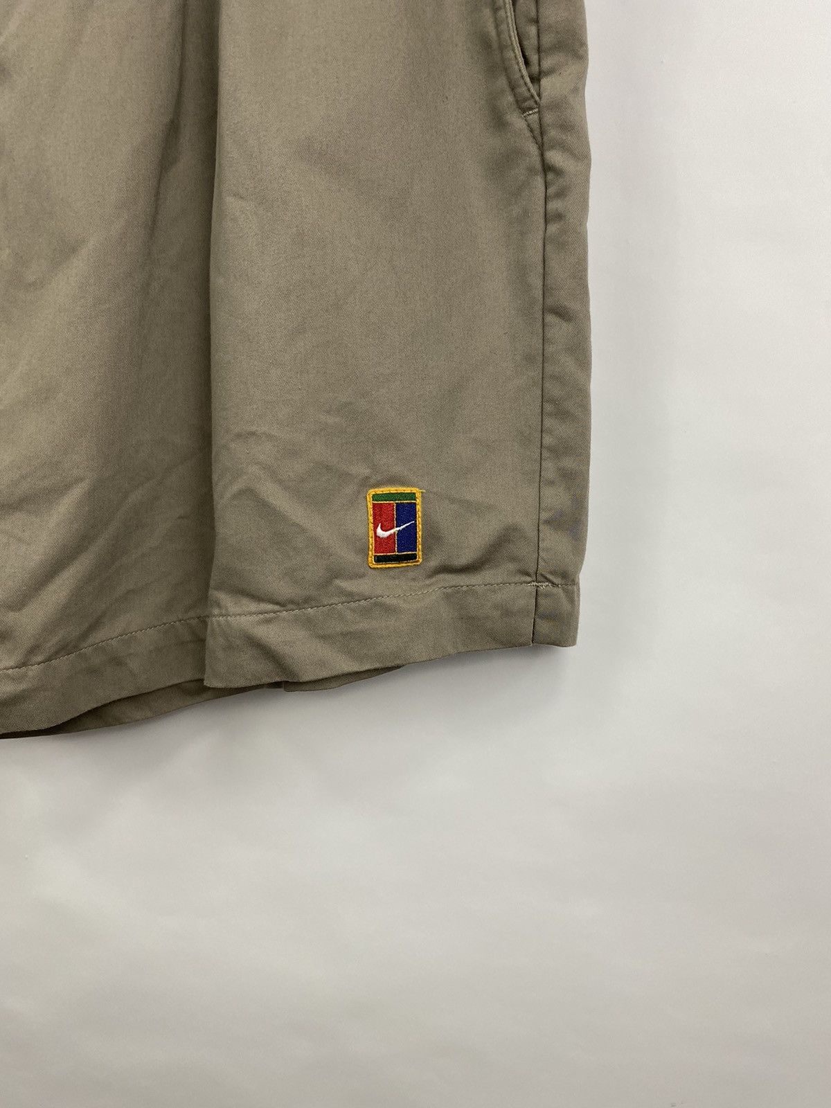 Nike 🇺🇸🎾 Vintage 90s Nike Challenge Court Tennis Shorts Retro Y2K Size US 36 / EU 52 - 3 Thumbnail