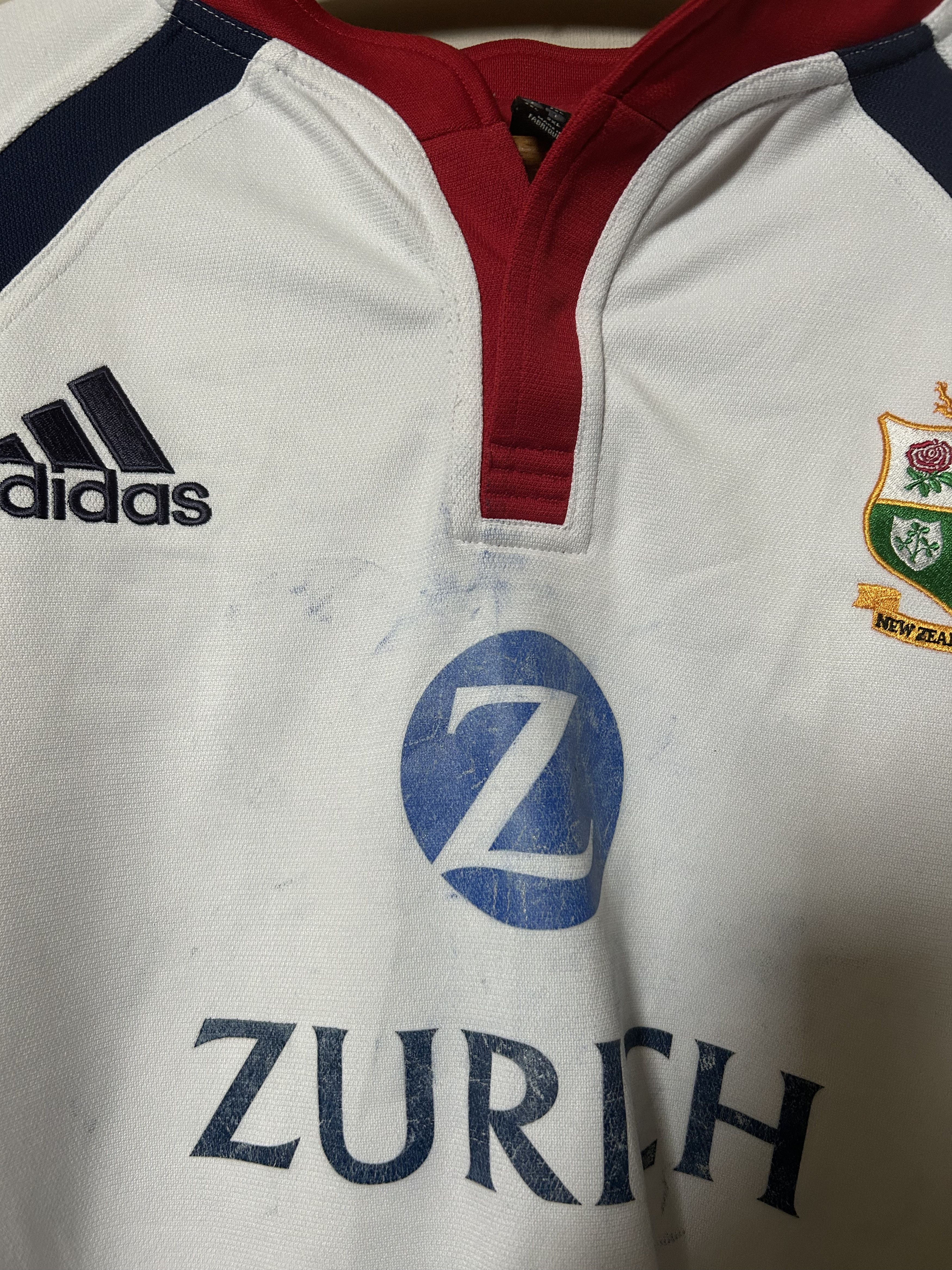 Adidas Vintage British & Irish Lions NEW ZEALAND 2005 2XL Adidas Size US XXL / EU 58 / 5 - 3 Thumbnail
