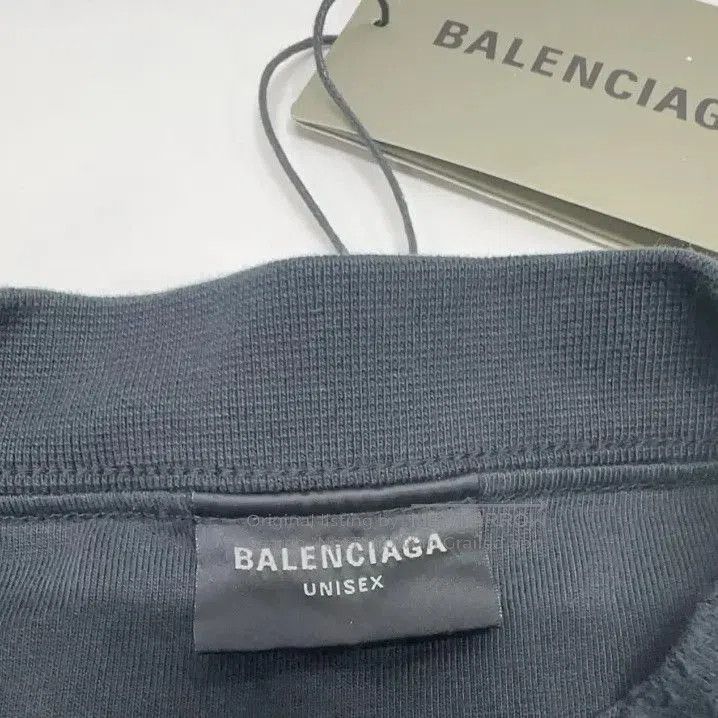 Balenciaga Balenciaga Black Logo Oversized Short Sleeve T. Size US S / EU 44-46 / 1 - 1 Thumbnail