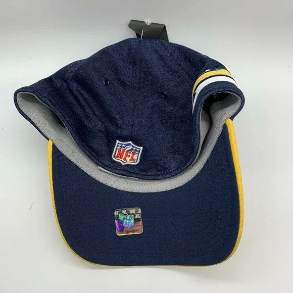 New Era Los Angeles Chargers Logo M/L Hat Fitted Stretch Cap Size ONE SIZE - 2 Thumbnail