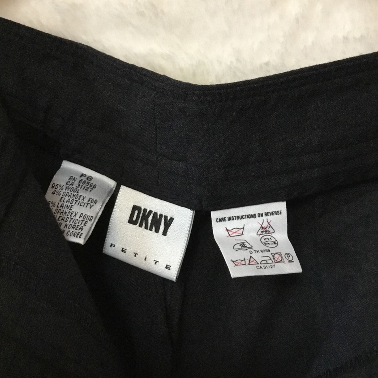 DKNY DKNY Dark Gray High-Waist Dress Pants Size 26" / US 2 / IT 38 - 8 Thumbnail