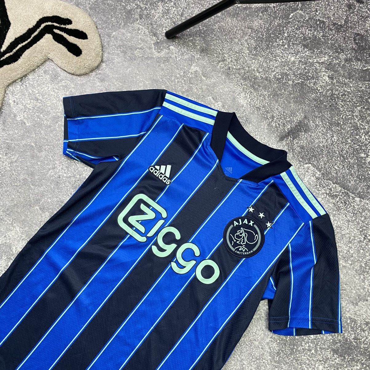 Adidas Mens Adidas FC Ajax 2021 Ziggo Home Soccer jersey size XS Size US XS / EU 42 / 0 - 2 Thumbnail