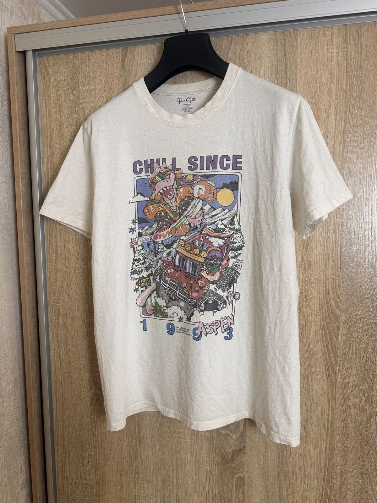 Vintage 🔥 Chill Since 1993 Aspen John Galt Vintage T Shirt Size US L / EU 52-54 / 3 - 1 Thumbnail