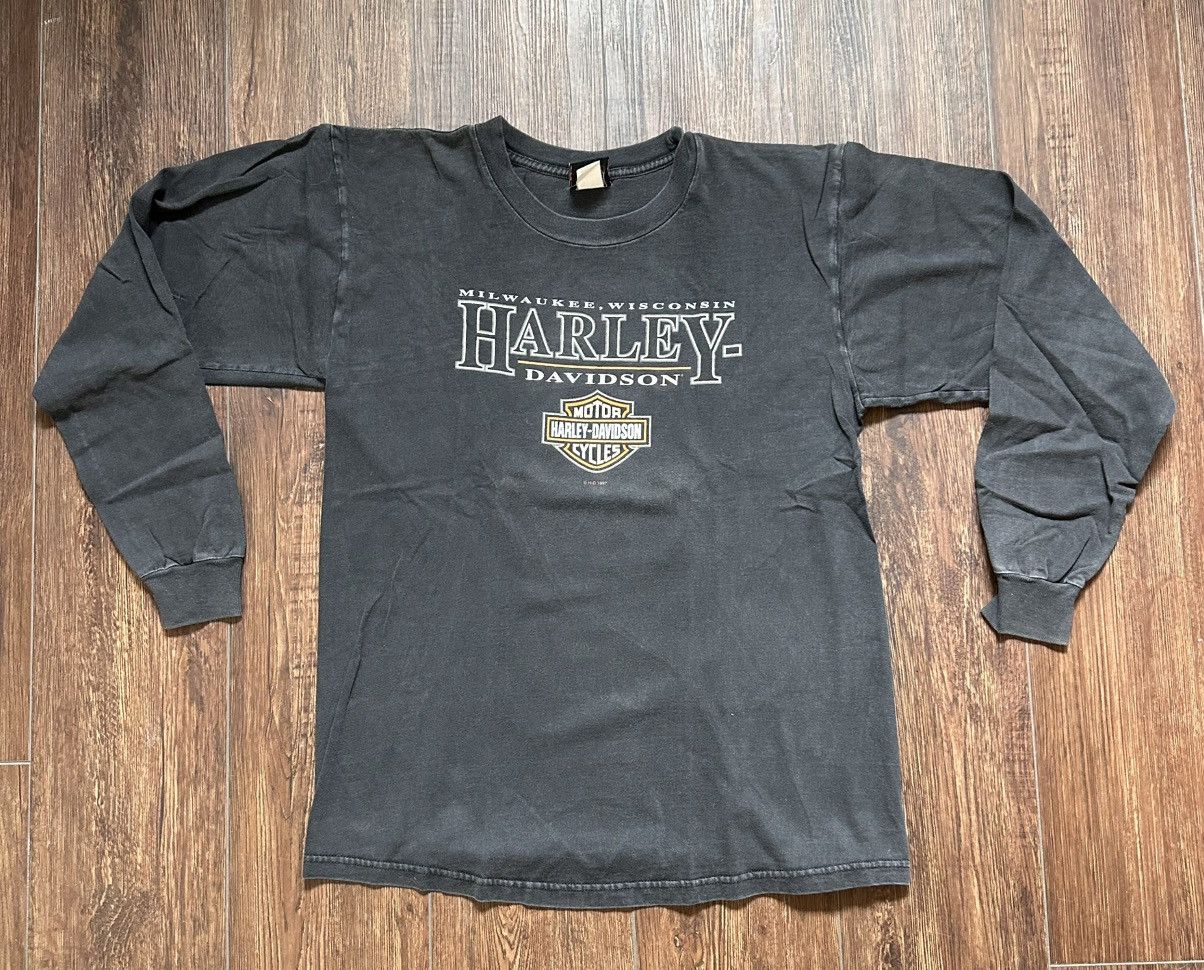Harley Davidson Harley Davidson longsleeve Size US L / EU 52-54 / 3 - 1 Thumbnail