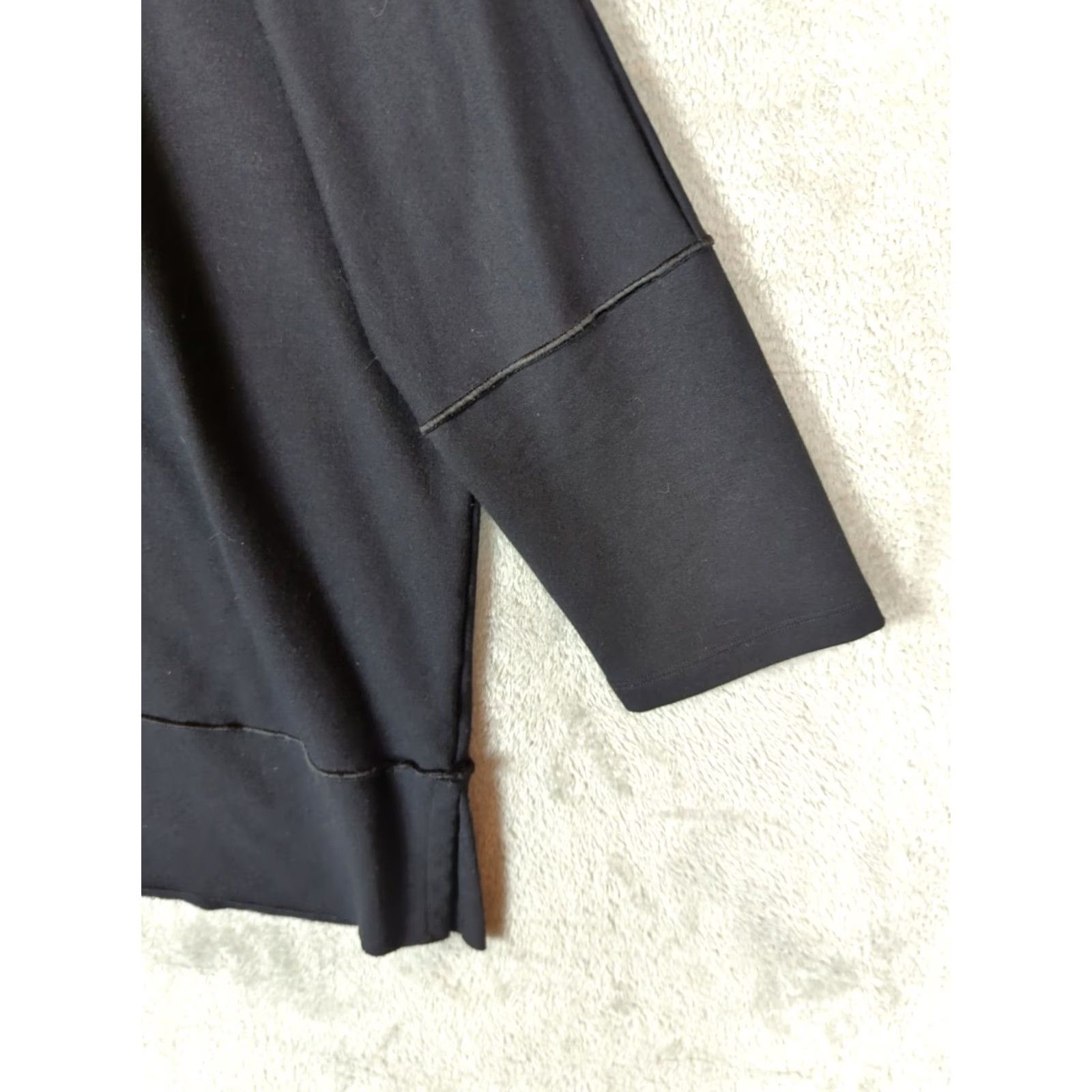 Spanx Spanx 3/4 Dolman Sleeve Top Women 1X Black Pullover Sweatshirt Activewear Casual Modern City Size XL / US 12-14 / IT 48-50 - 3 Thumbnail