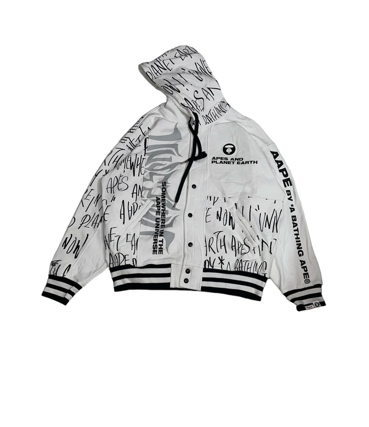 Aape Aape By A Bathing Ape Sweater Hoodie Rare Design Size US M / EU 48-50 / 2 - 1 Thumbnail