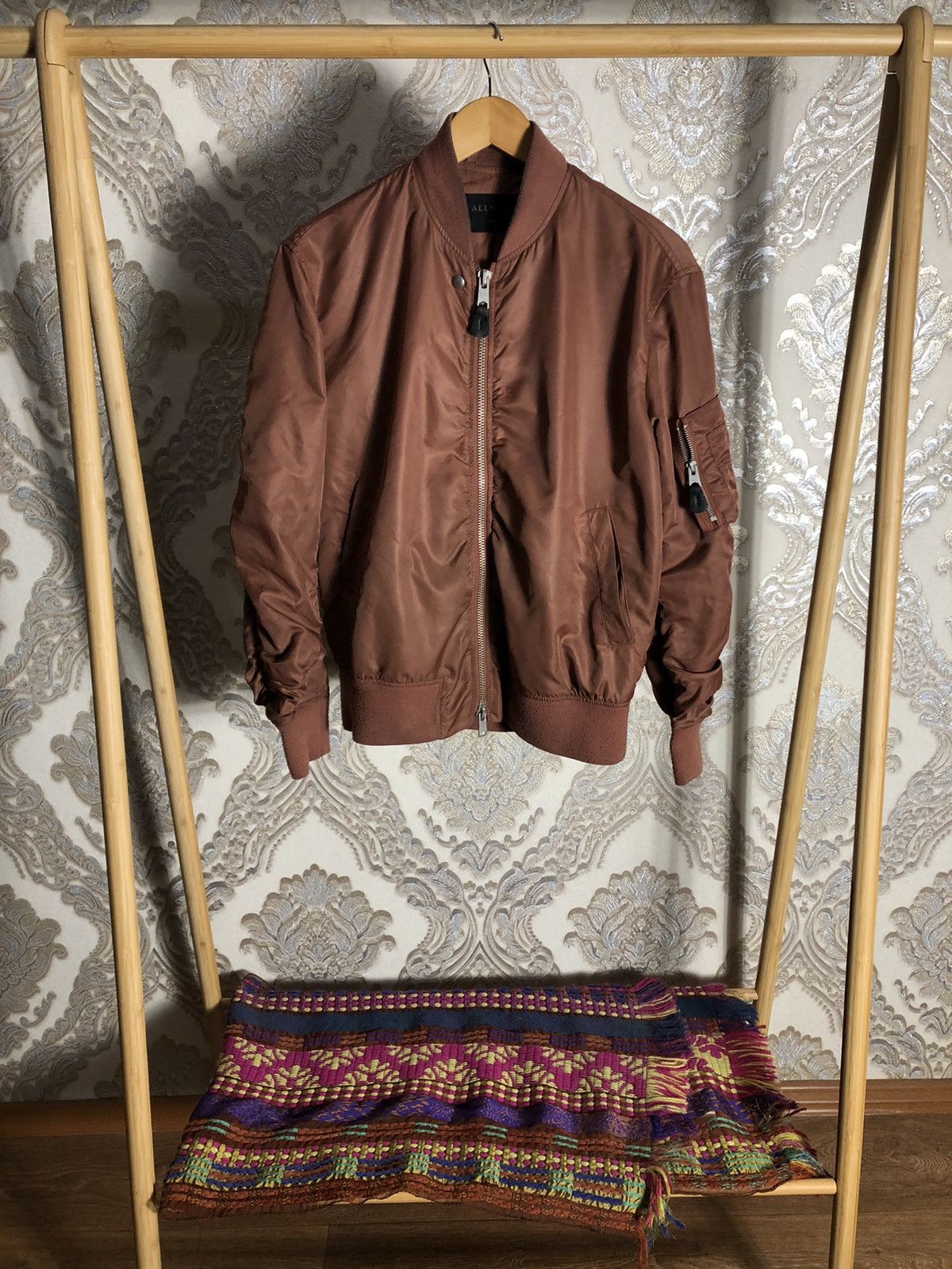 Allsaints VINTAGE ALLSAINTS MYRA BOMBER TALIN ZIP JACKET DESIGNER Y2K Size US S / EU 44-46 / 1 - 1 Thumbnail