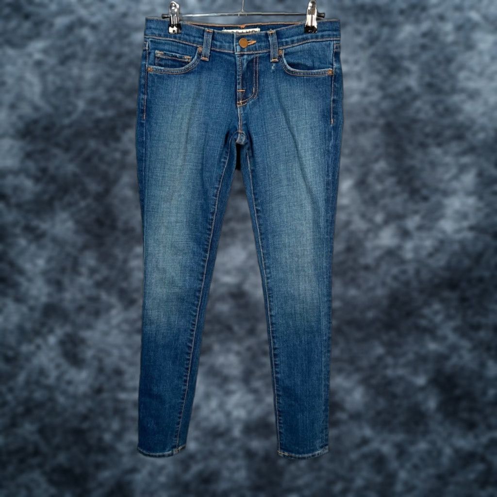 J Brand J Brand Jeans Skinny 5-Pocket Denim Classic Blue Wash Womens Size 25 Adult Regular Slim Stretch Size 42" / US 20 - 1 Thumbnail