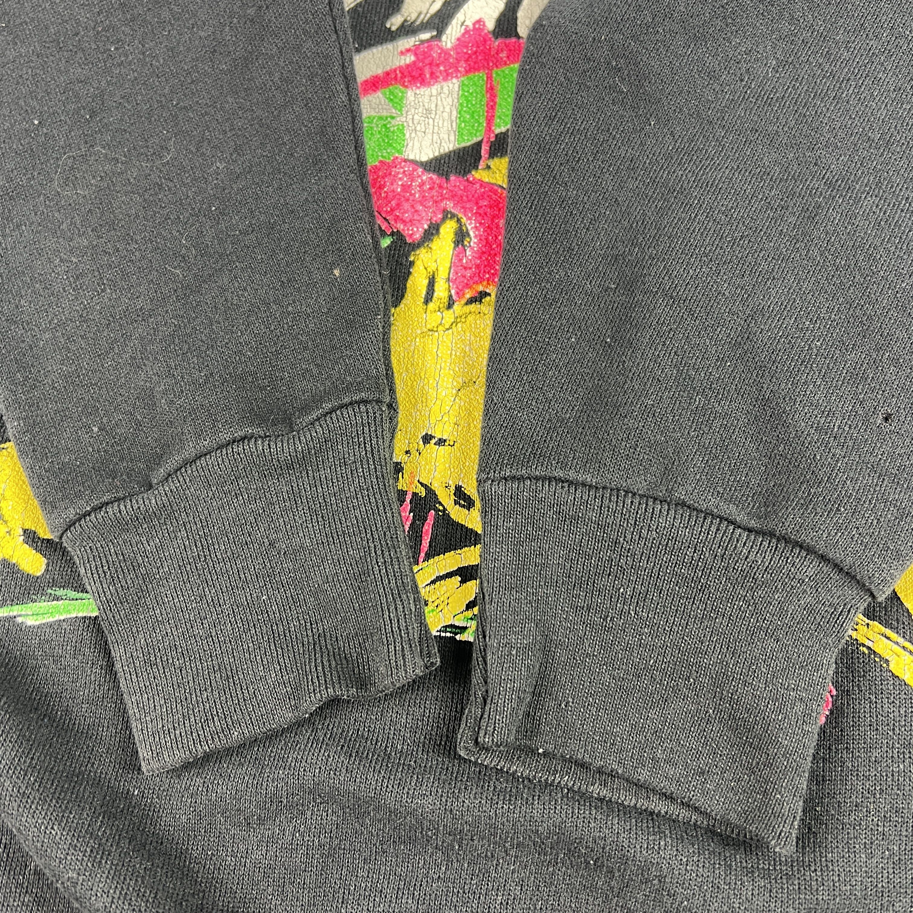 Tultex VTG 90s Chicago Sweatshirt Faded Colorful Graphic Crewneck Size US M / EU 48-50 / 2 - 7 Thumbnail