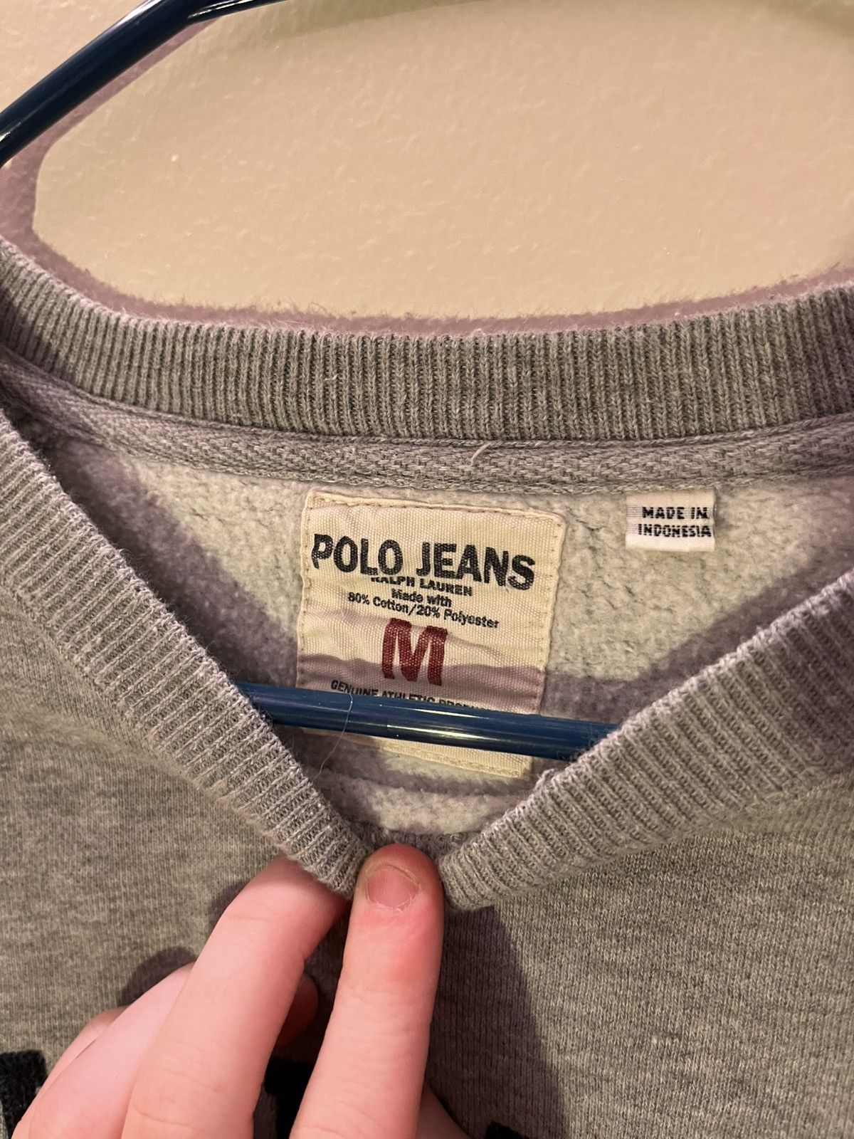 Polo Ralph Lauren × Vintage Vintage polo Ralph Lauren crewneck Size US M / EU 48-50 / 2 - 3 Thumbnail