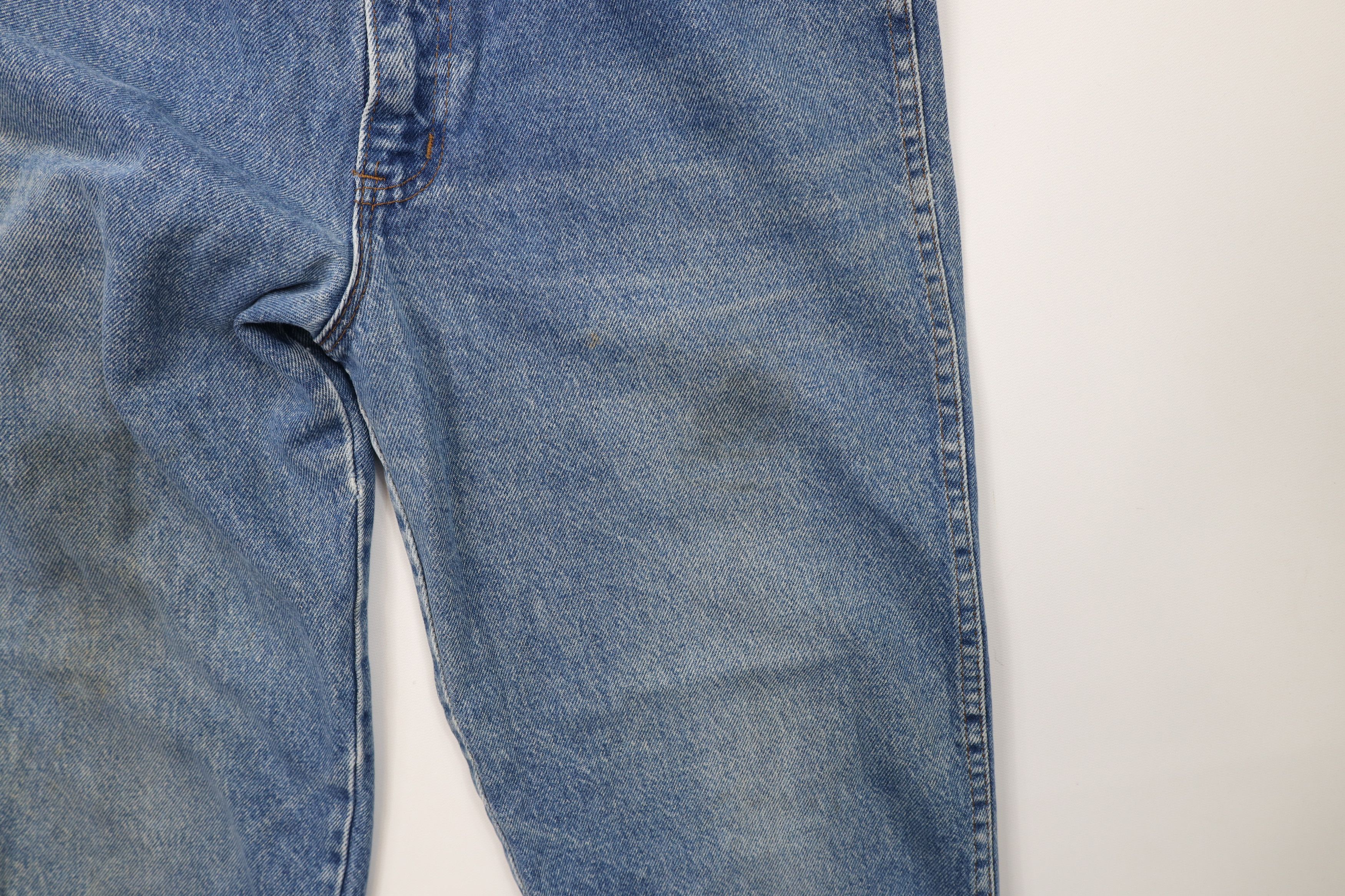 Vintage Vintage 90s Streetwear High Waist Tapered Jeans Blue USA Size 32" / US 10 / IT 46 - 7 Thumbnail