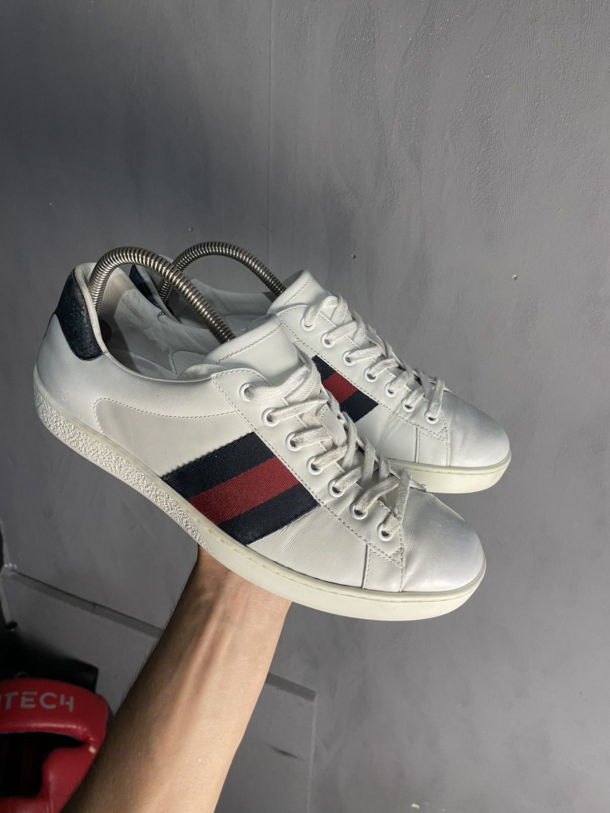 Gucci White Gucci Shoes Size US 8.5 / EU 41-42 - 2 Thumbnail
