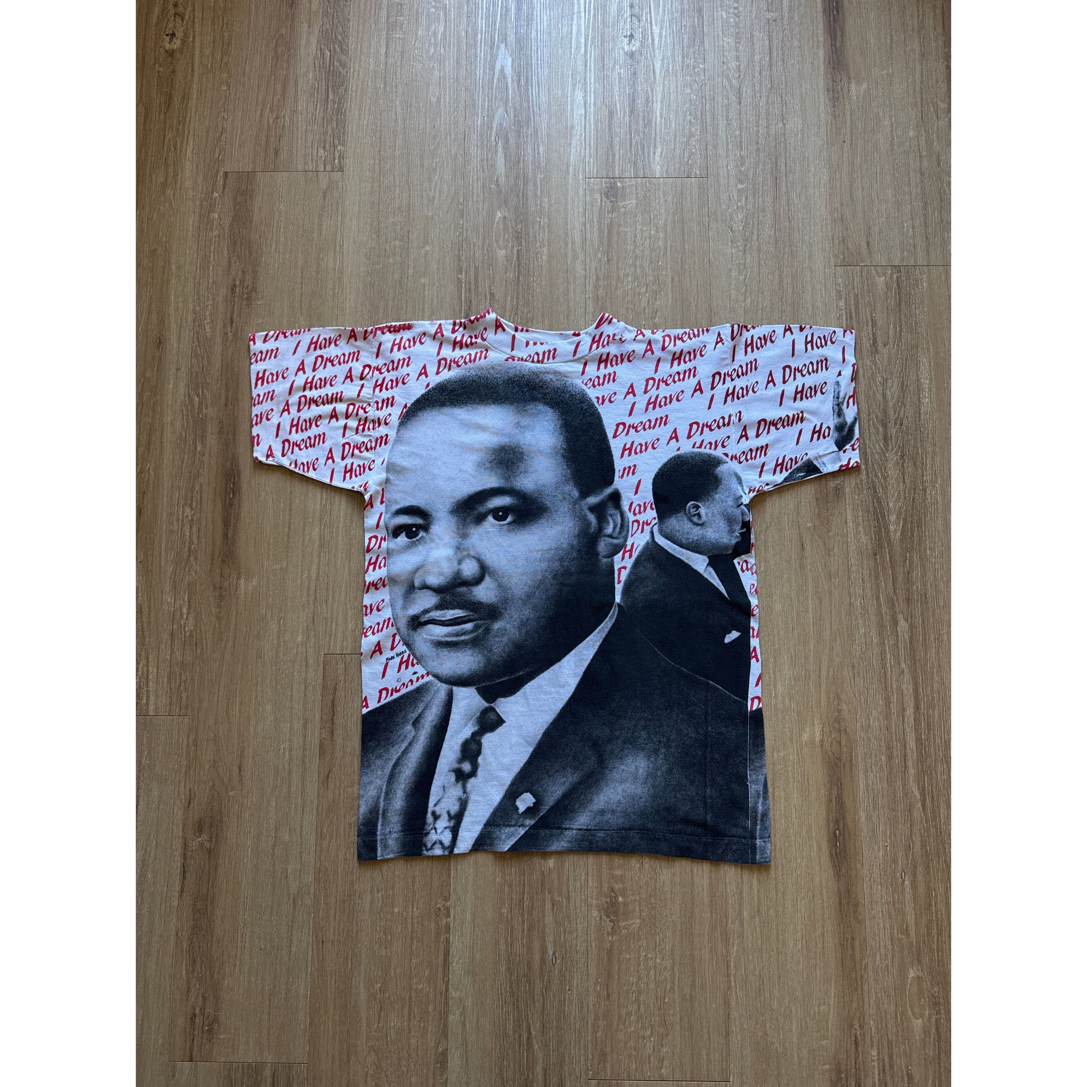 Vintage Mark Harris Martin Luther King Jr All Over Print Tee