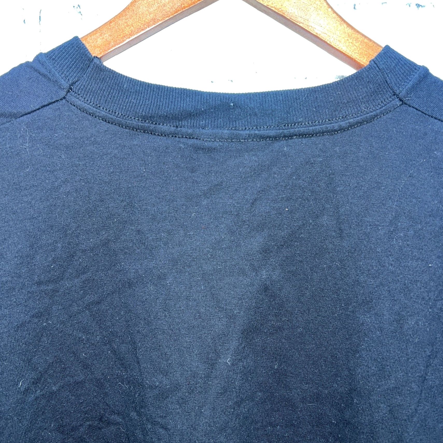Vintage VINTAGE Screen Stars T-Shirt Black Mens 2XL Stars 90s AARIKKA FINLAND Elakoon Vallattmuus Size US XXL / EU 58 / 5 - 4 Thumbnail