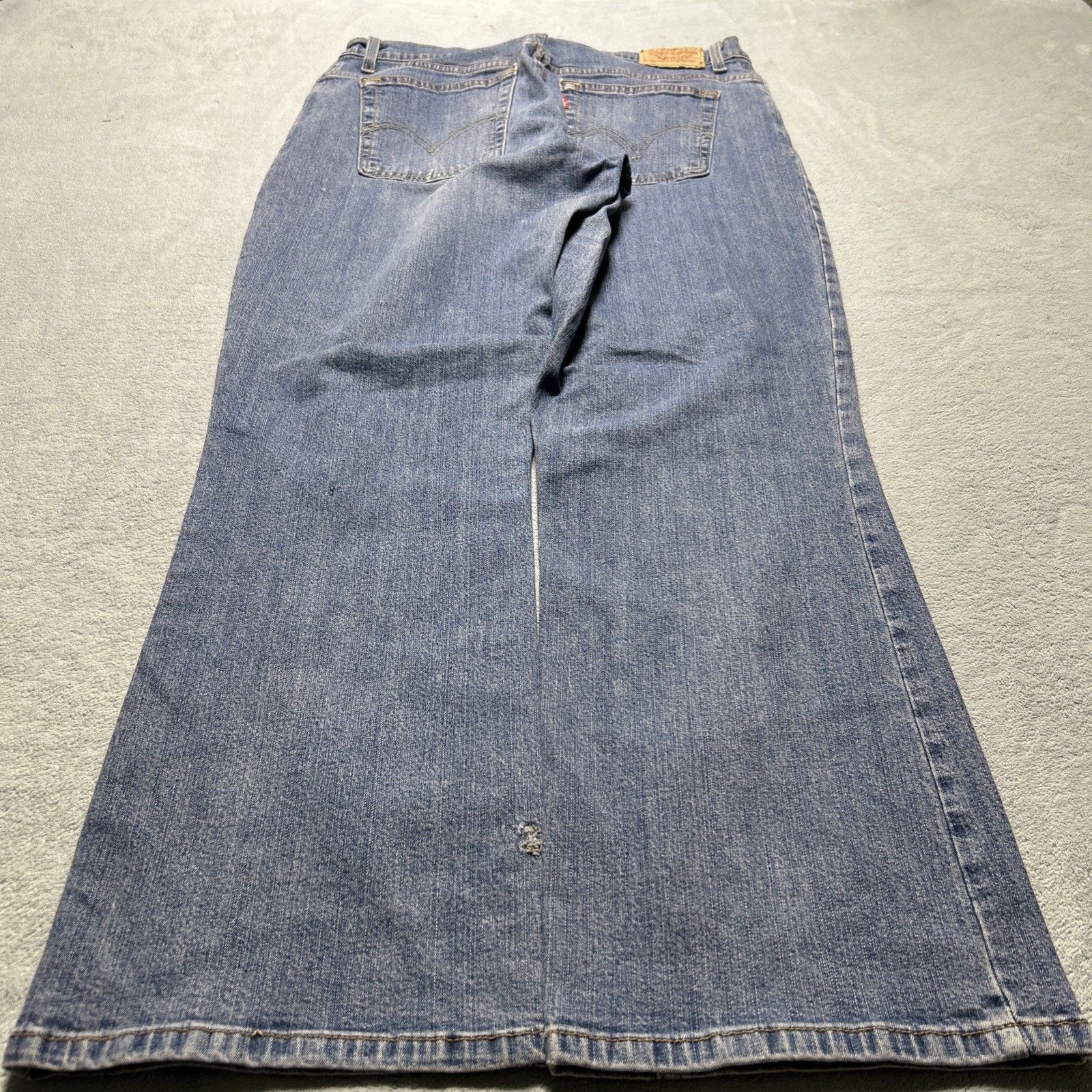 Levi's Levis Beyond Baggy Flare Jeans W's 14 34x30 Bootcut Hamiltom Size 36" / US 14 / IT 50 - 2 Thumbnail