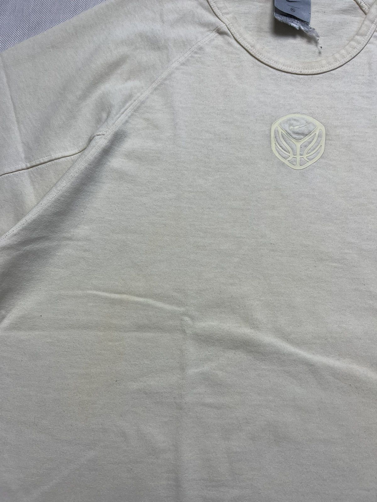 Nike × Vintage Koszulka Nike Center Logo Vintage 90’s Size US XL / EU 56 / 4 - 4 Thumbnail