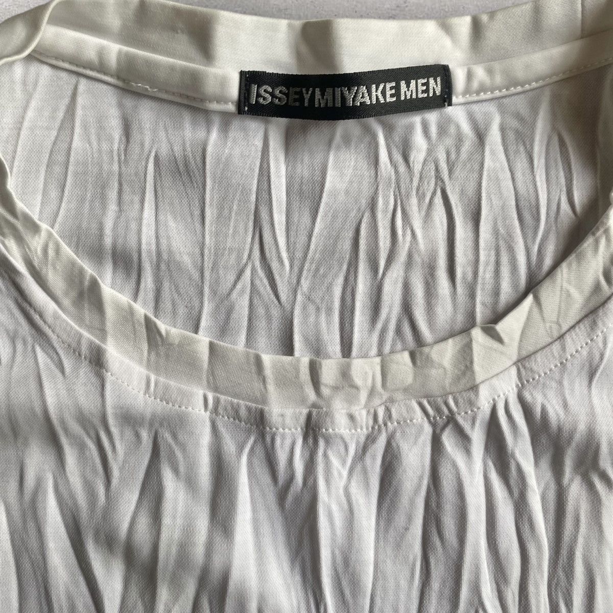 Issey Miyake SS15 Wrinkle T Shirt Size US L / EU 52-54 / 3 - 4 Thumbnail