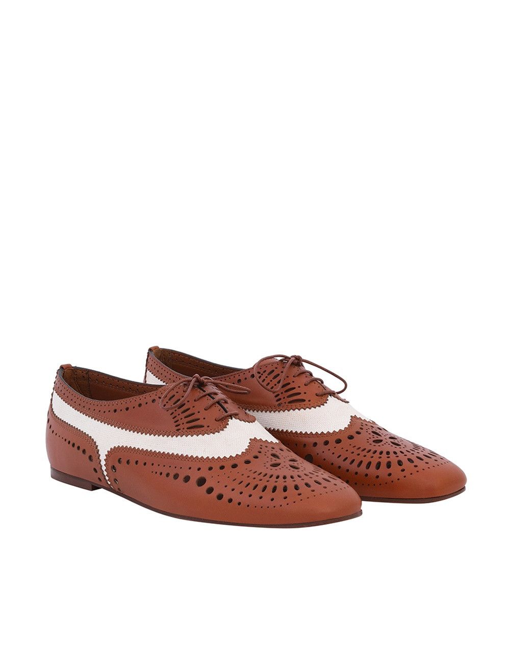 Zimmermann oc11z0925 Eliot Derby Flats in Tan Size US 11 / IT 41 - 3 Thumbnail