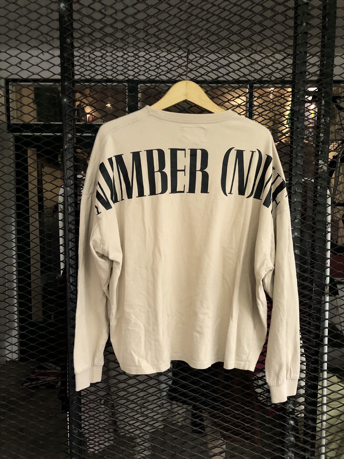 Number (N)ine NUMBER NINE ARCH LOGO LONG SLEEVE OVERSIZE Size US S / EU 44-46 / 1 - 1 Thumbnail