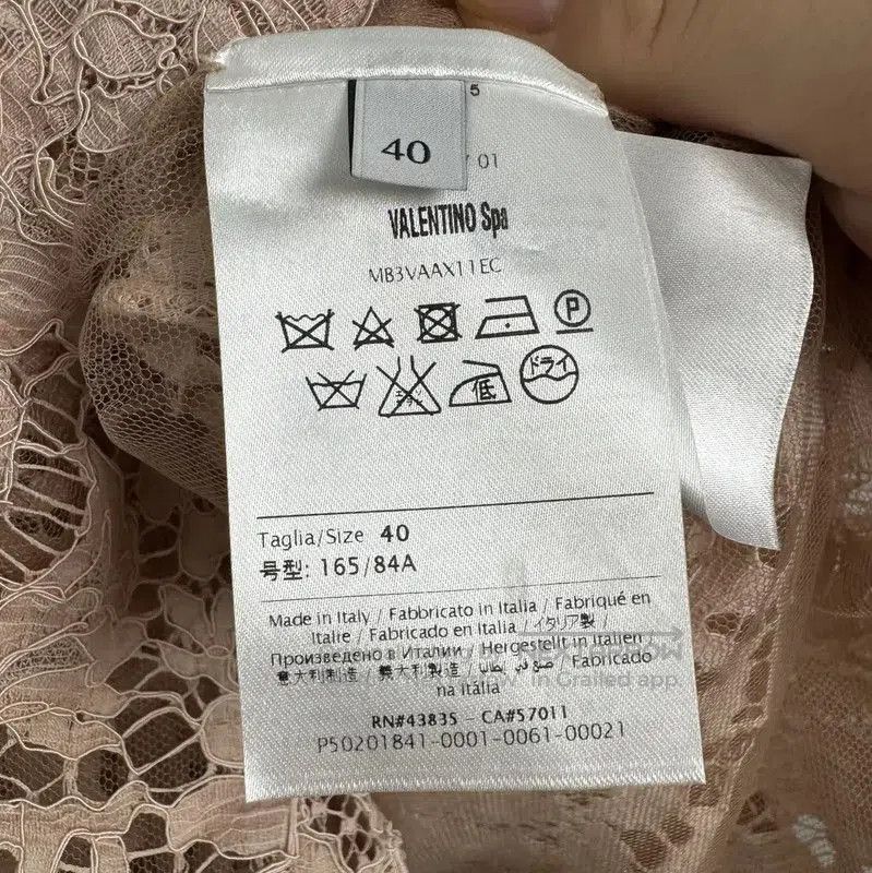 Valentino Valentino Pink Cotton Dress for Women . Size L / US 10 / IT 46 - 4 Thumbnail