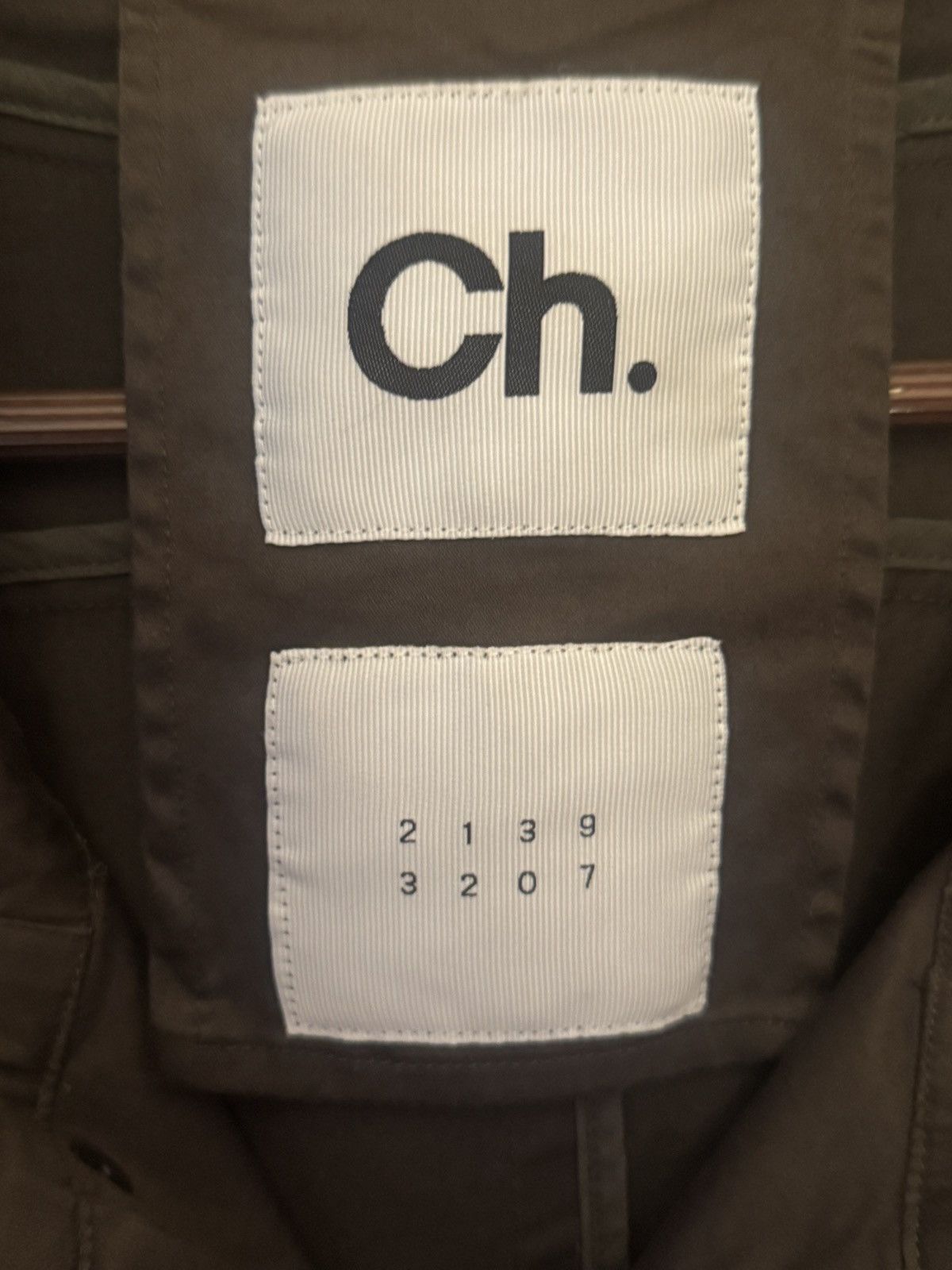 Carolina Herrera Oversized Hooded Fishtail Parka in Dark Khaki Size US M / EU 48-50 / 2 - 2 Thumbnail