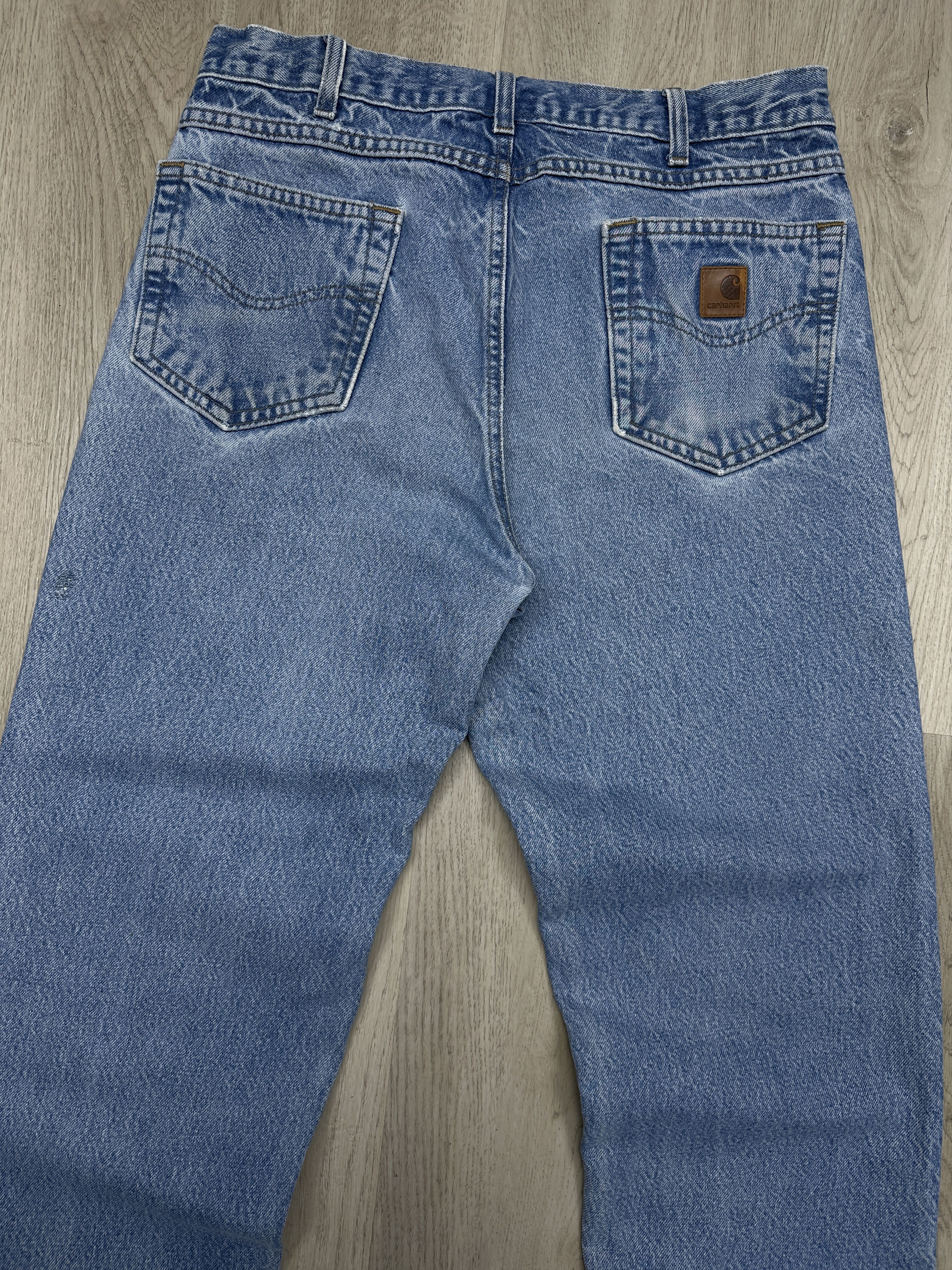 Carhartt Carhartt 90s Vintage Mens Denim Pants Jeans Size US 32 / EU 48 - 2 Thumbnail