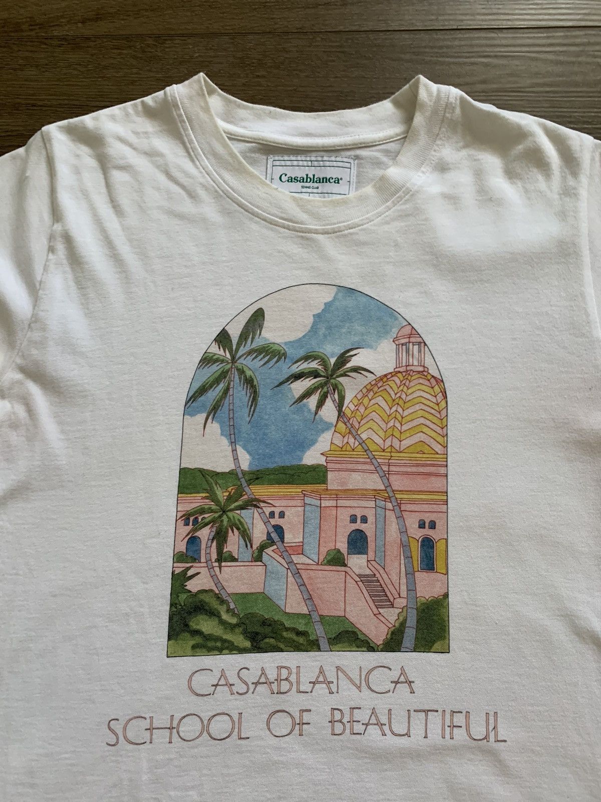 Casablanca Casablanca “School of Beautiful” Graphic Tee Size US S / EU 44-46 / 1 - 2 Thumbnail
