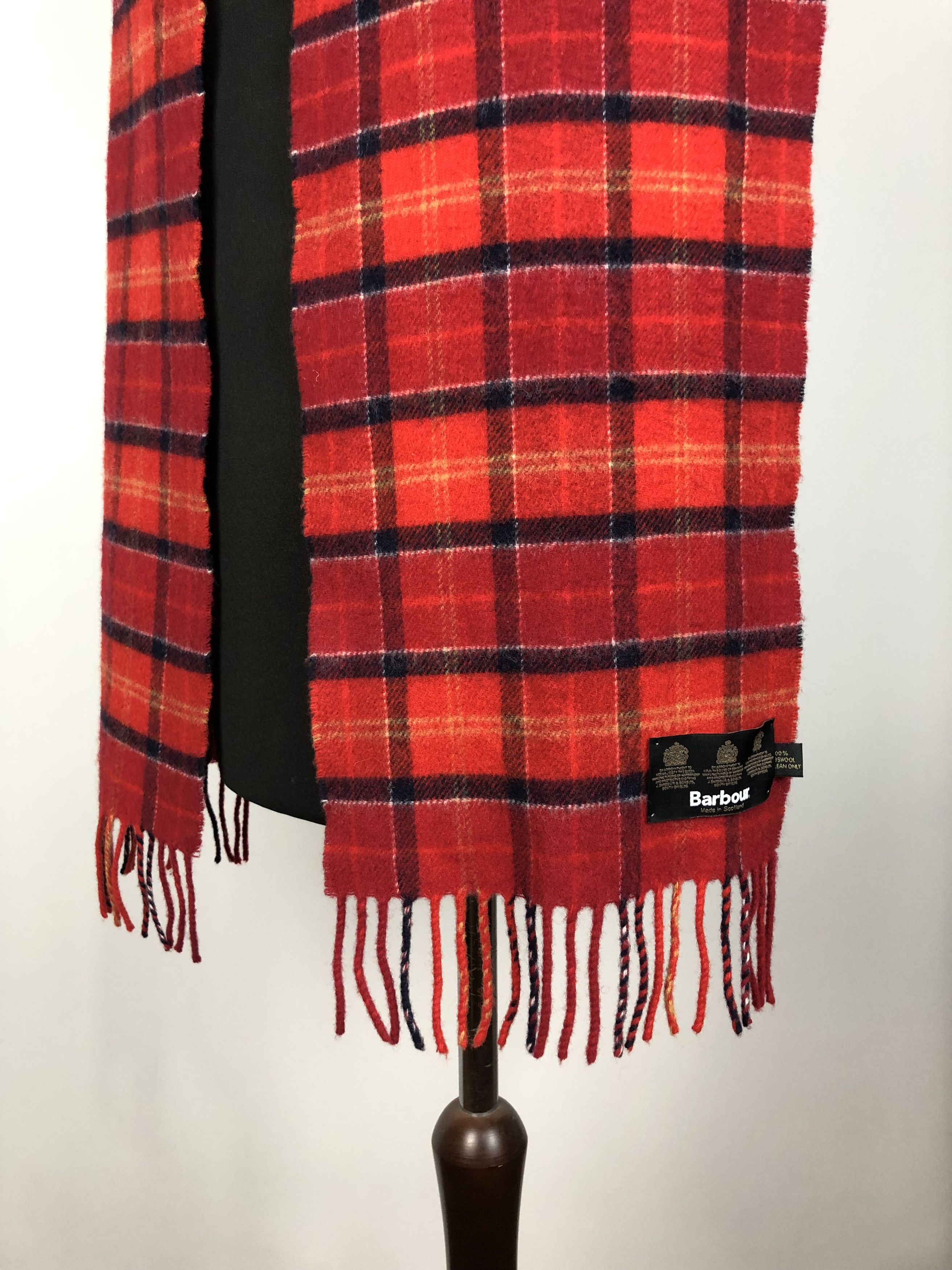 Barbour Barbour Scarf Lambswool Check Size ONE SIZE - 4 Thumbnail