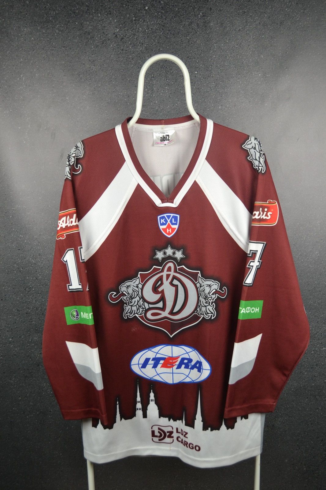 Vintage Dynamo Riga Latvia Hockey Shirt Vintage Jersey Retro Medium
