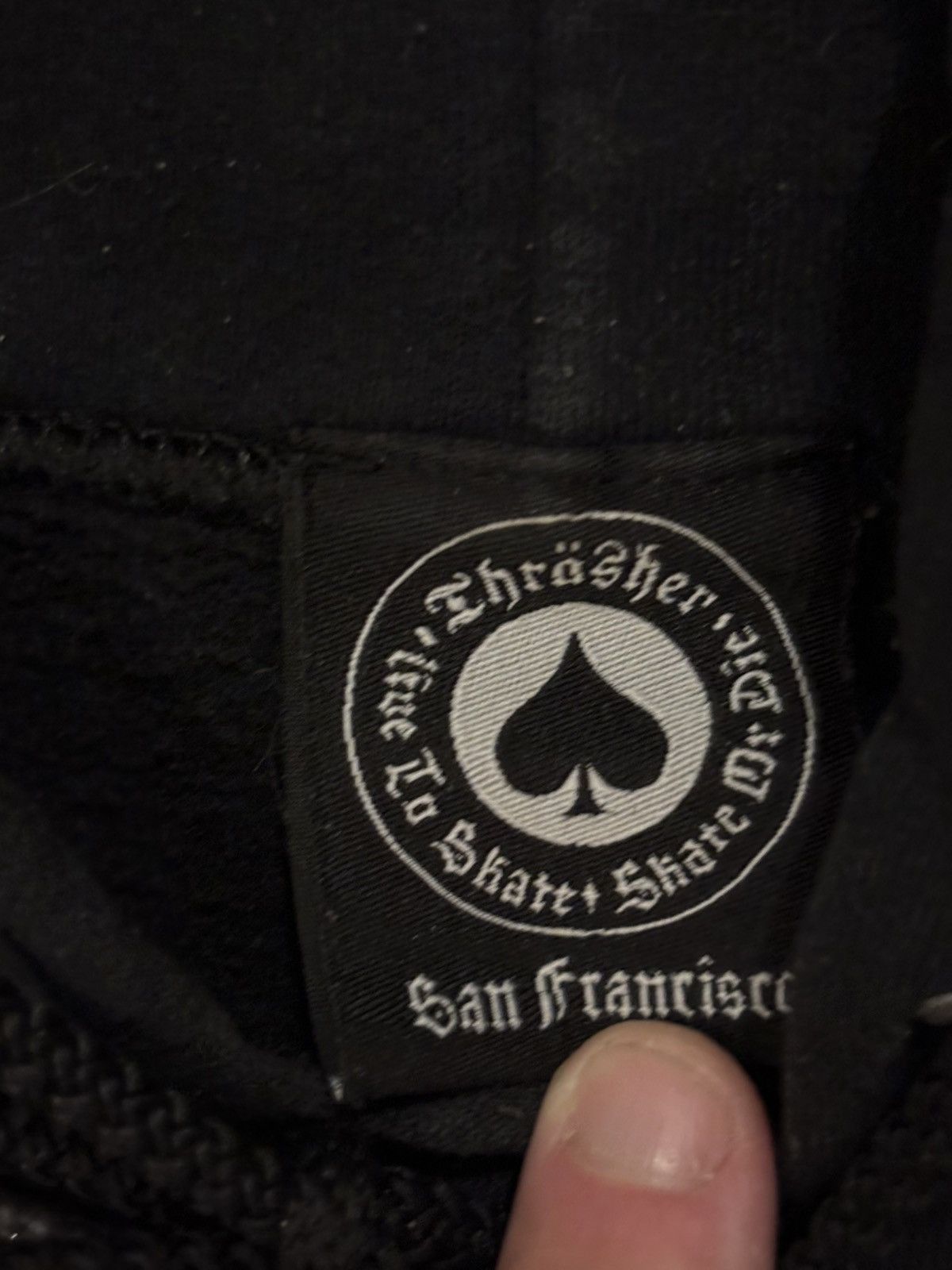 Thrasher Black Thrasher hoodie Size US XL / EU 56 / 4 - 3 Thumbnail
