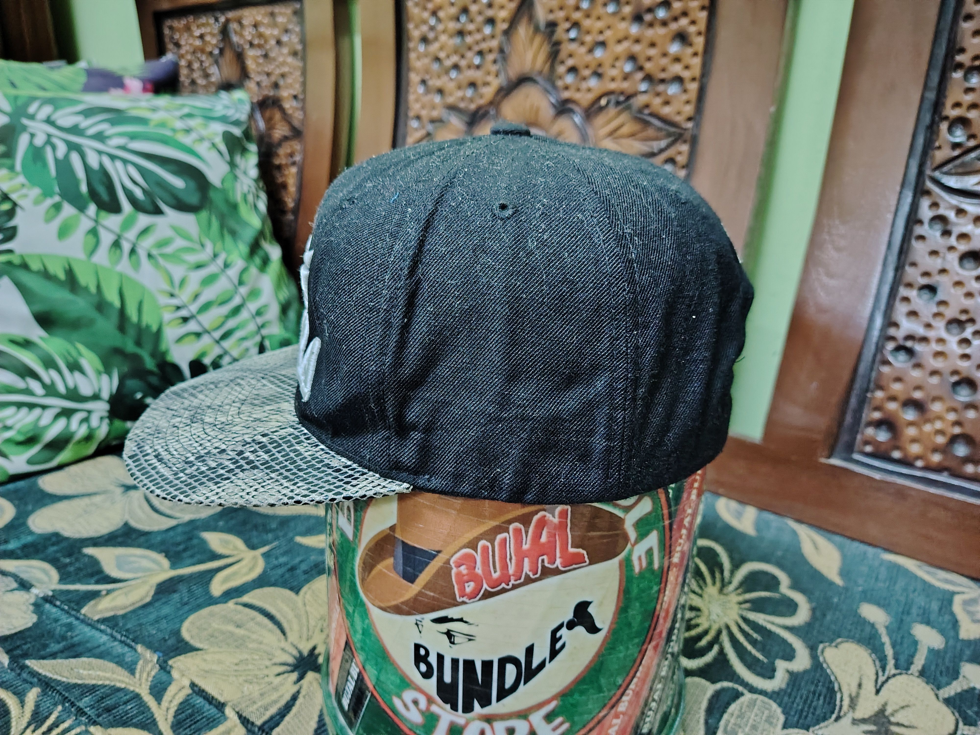 Starter × Supra Supra Skateboards X Starter Snapback Hat Cap Snakeskin Bill Size ONE SIZE - 4 Thumbnail