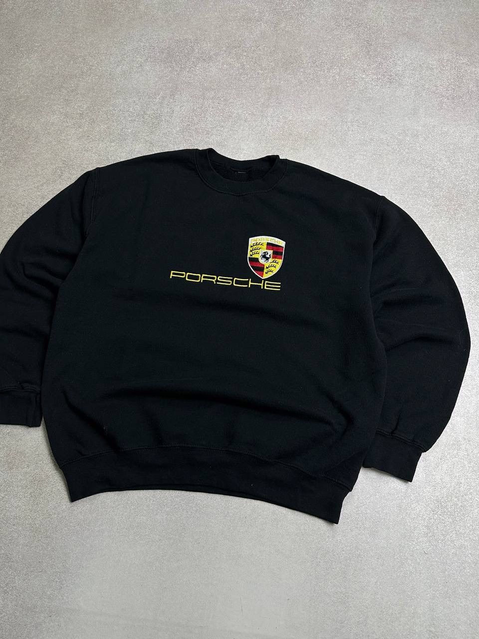 Vintage Vintage Porsche Embroidery Big Logo Racing Sweatshirt L Size US L / EU 52-54 / 3 - 2 Thumbnail