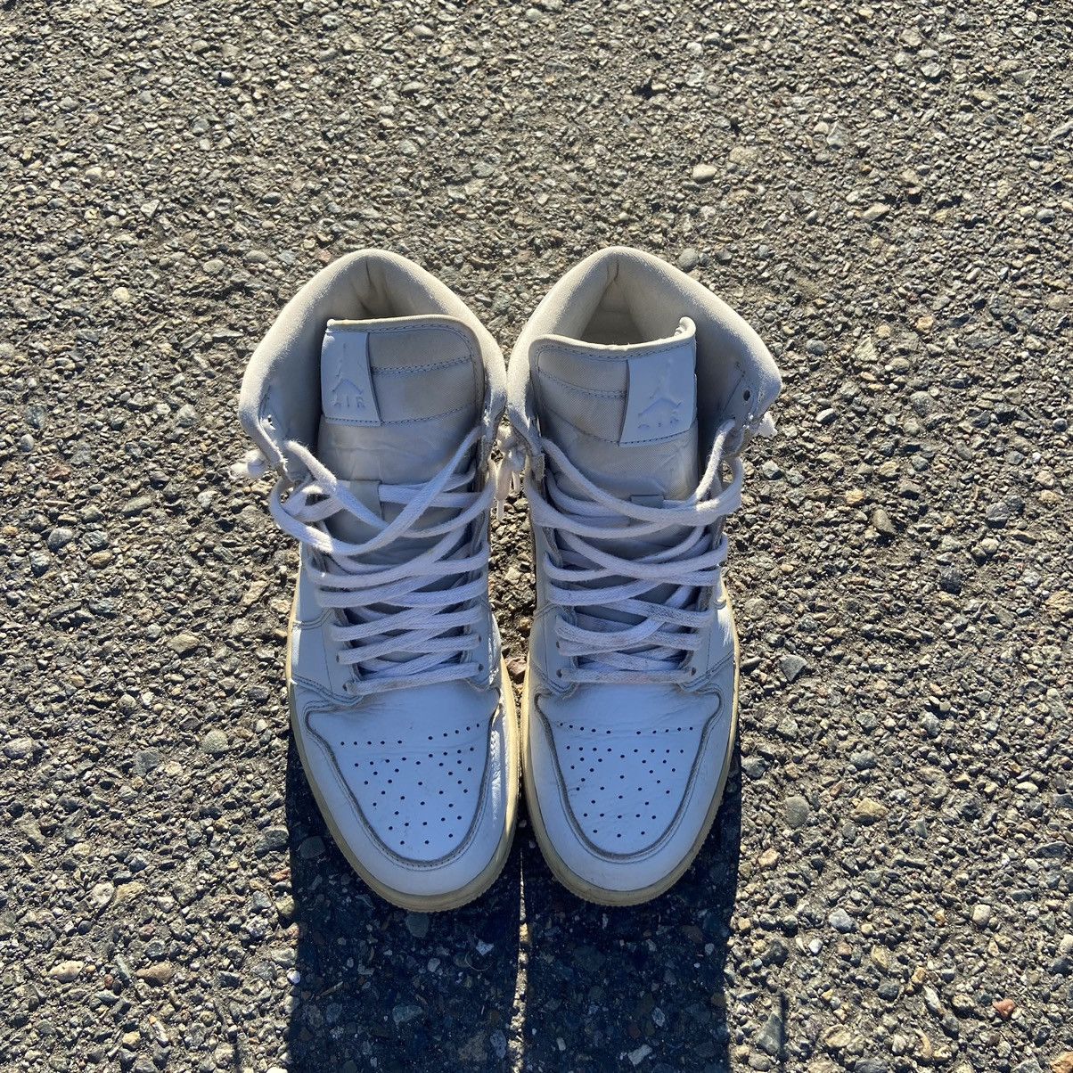 Jordan Brand × Nike Jordan 1 High Pure Platinum Size US 9 / EU 42 - 4 Thumbnail