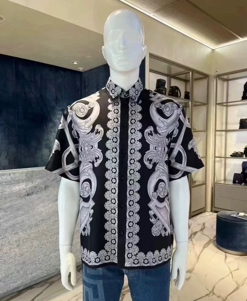Versace Versace Silk shirt Size US M / EU 48-50 / 2 - 3 Thumbnail