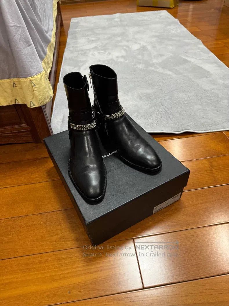 Saint Laurent Paris Saint Laurent Paris Classic Boots Size US 7 / EU 40 - 4 Thumbnail
