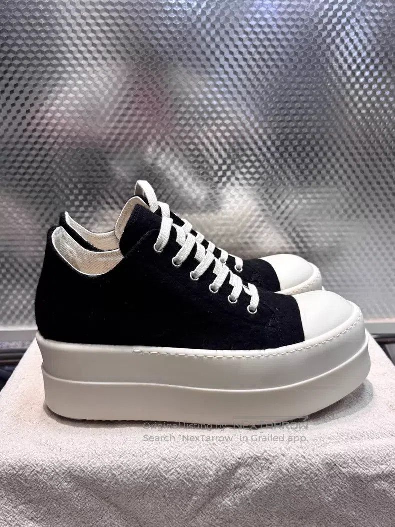 Rick Owens Rick Owens Double-soled low-top big Converse board shoes| Size US 9.5 / IT 39.5 - 3 Thumbnail