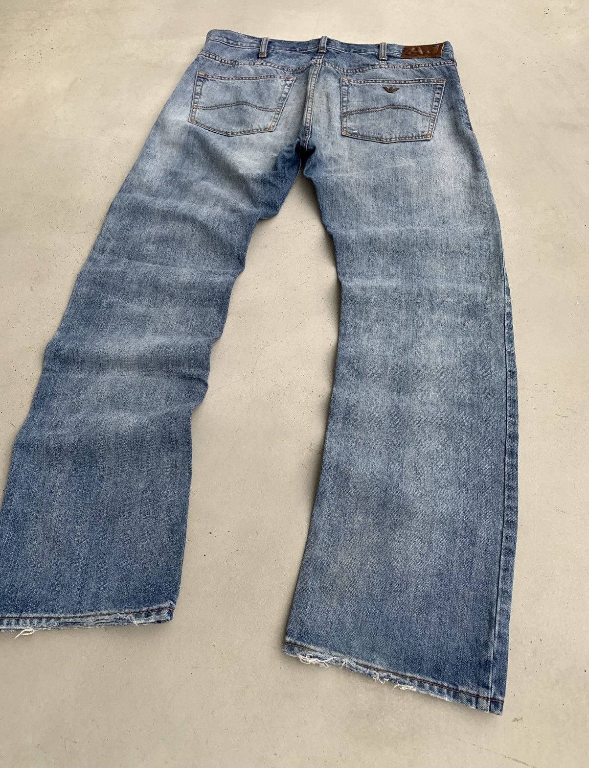 Armani Armani Jeans Vintage Jeans Luxury Denim Old Money Avantgarde Size US 36 / EU 52 - 2 Thumbnail