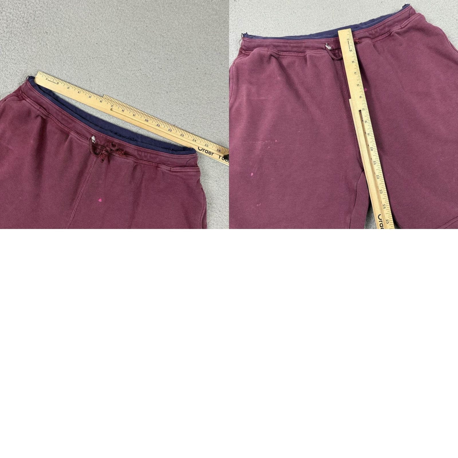 Gap VINTAGE Gap Shorts Mens M Blue Denim Corduroy 90s Hip Hop Beach Casual Distressed Faded Pockets Size US 31 - 9 Thumbnail
