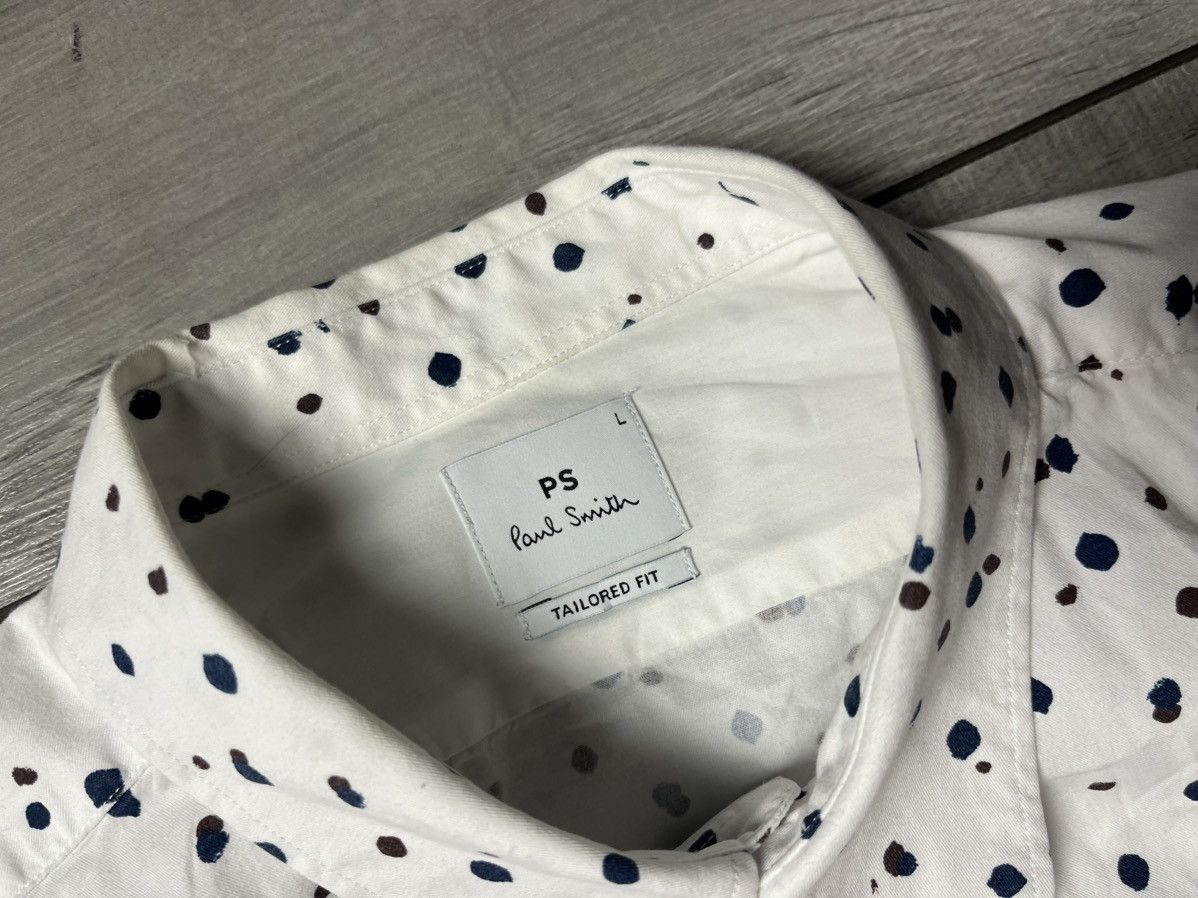 Paul Smith Paul Smith shirt Polka dot tailored fit size Large Size US L / EU 52-54 / 3 - 4 Thumbnail